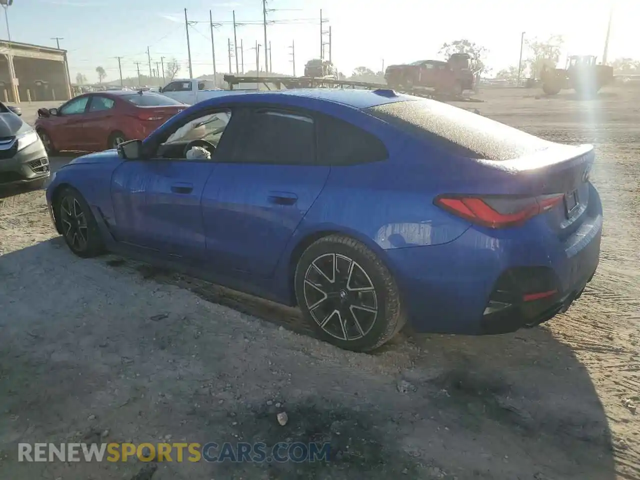 2 fotografías del automóvil dañado WBA13AW00NFL94612 BMW M440XI GRA 2022