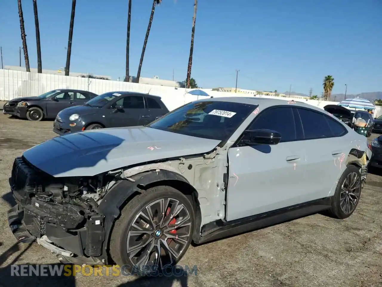 1 fotografías del automóvil dañado WBA13AW00NFM02529 BMW M440XI GRA 2022