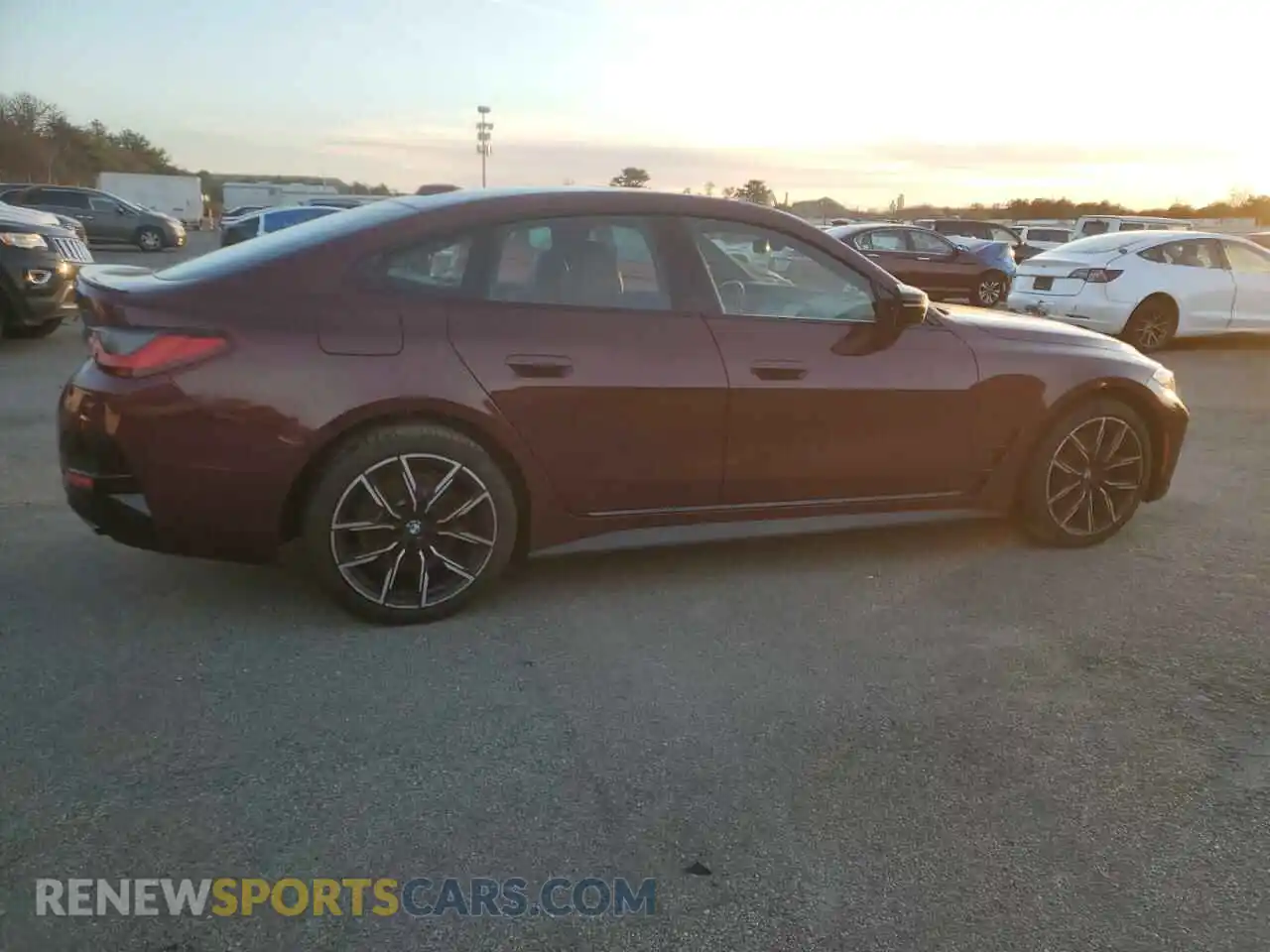 3 Photograph of a damaged car WBA13AW01NFM58124 BMW M440XI GRA 2022