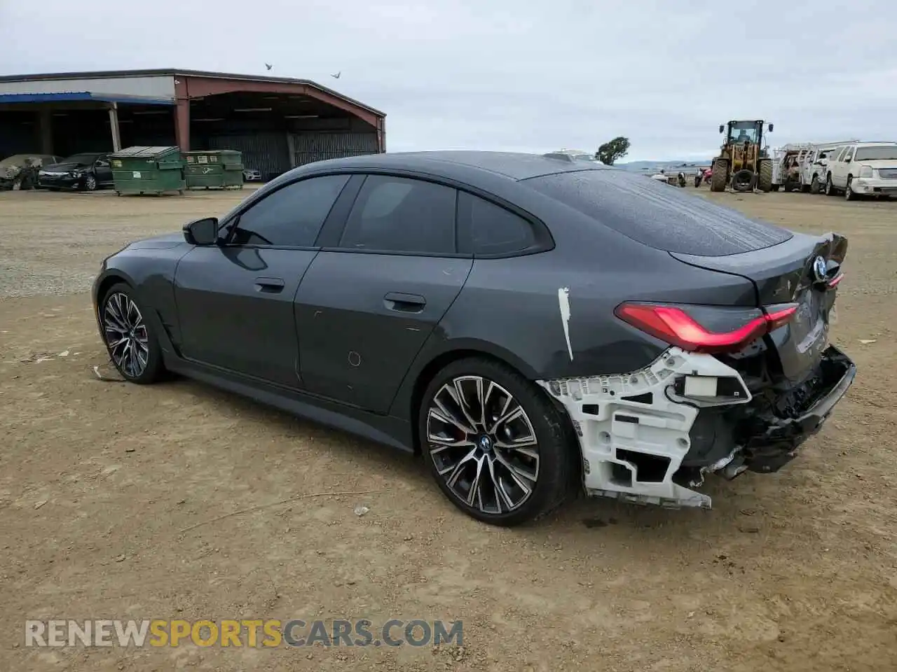 2 Photograph of a damaged car WBA13AW04NFM02565 BMW M440XI GRA 2022