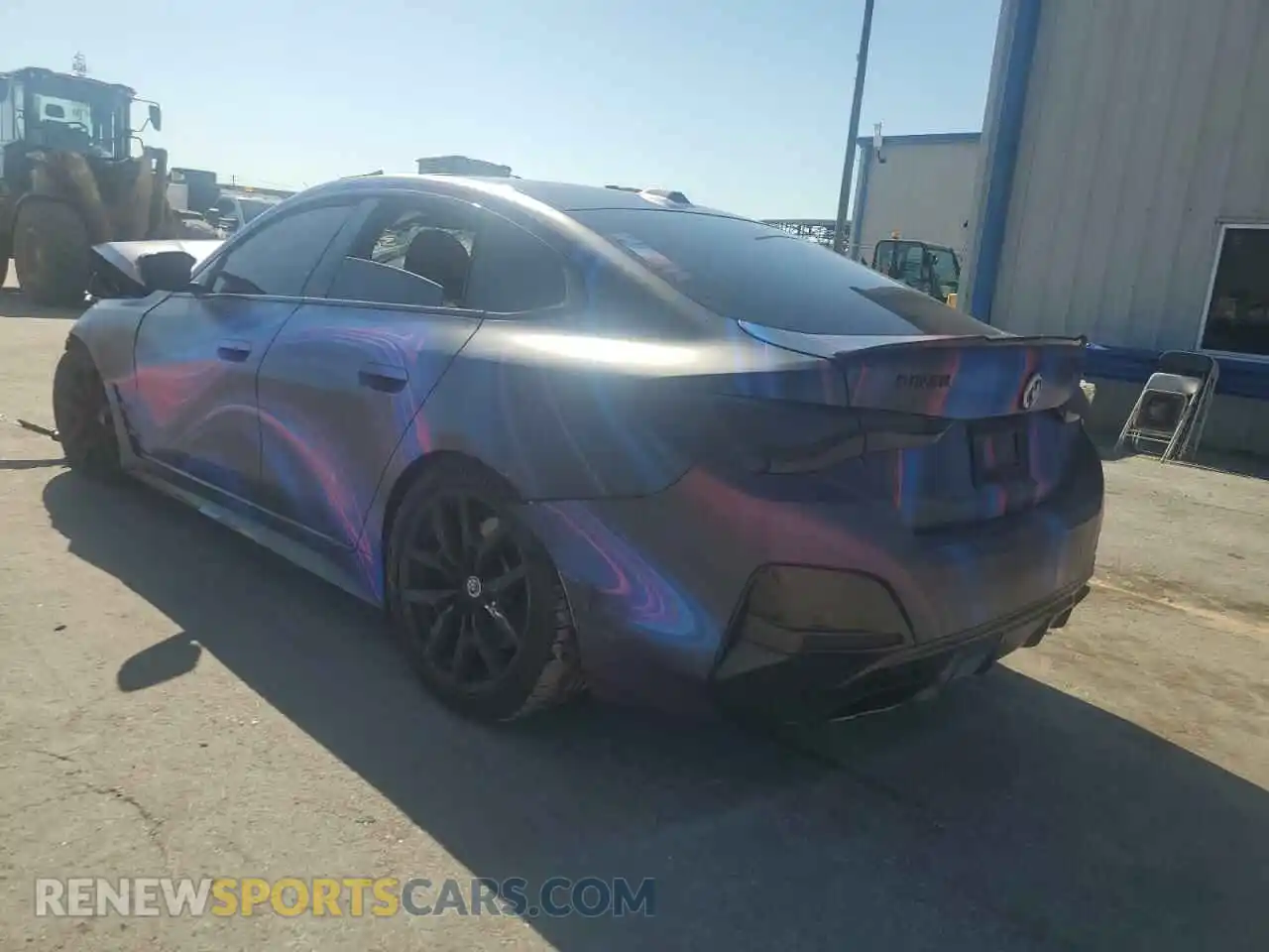 2 Photograph of a damaged car WBA13AW04NFM16353 BMW M440XI GRA 2022