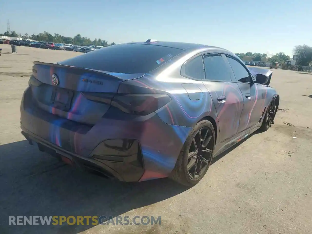 3 Photograph of a damaged car WBA13AW04NFM16353 BMW M440XI GRA 2022