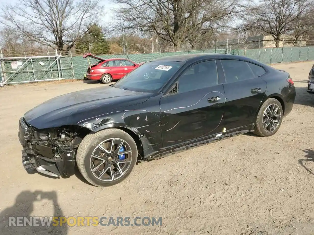1 Photograph of a damaged car WBA13AW05NFL99403 BMW M440XI GRA 2022