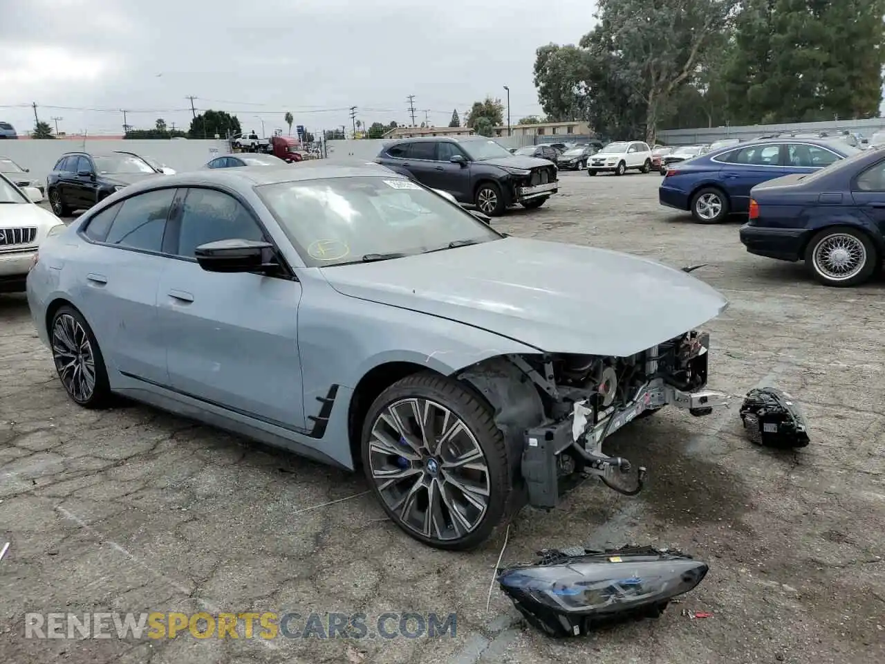 1 fotografías del automóvil dañado WBA13AW07NFM18792 BMW M440XI GRA 2022