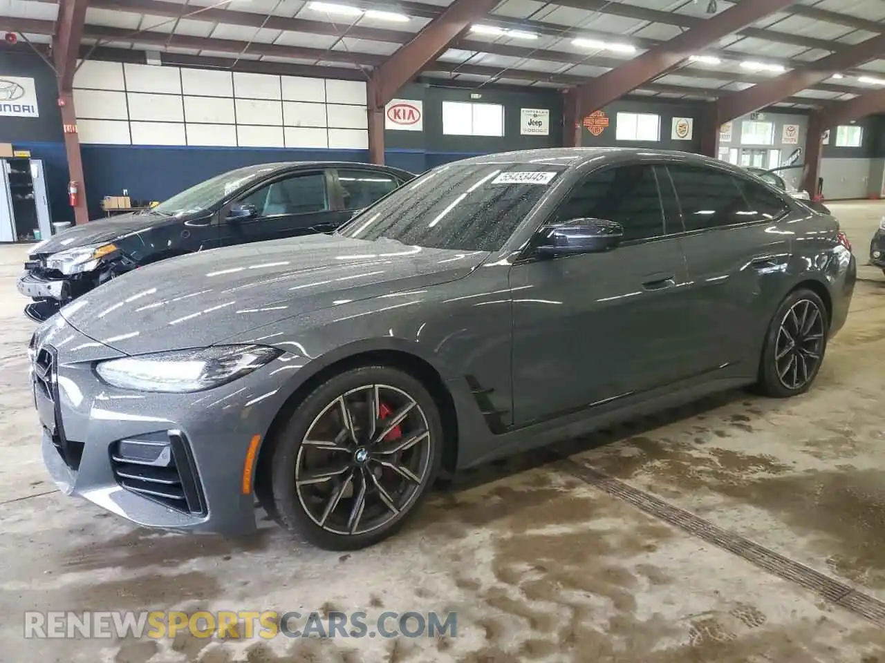 1 Photograph of a damaged car WBA13AW07NFN13384 BMW M440XI GRA 2022