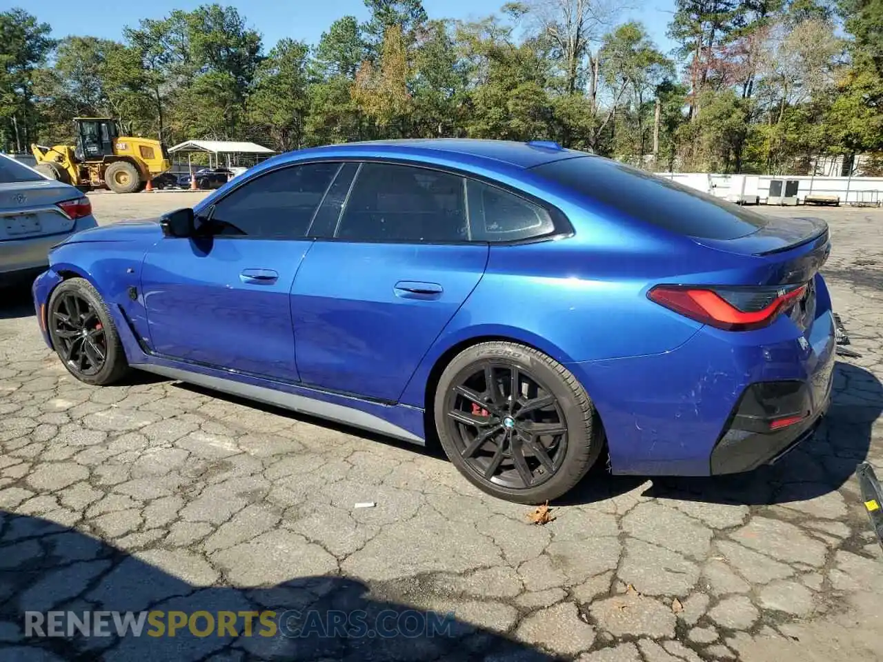 2 fotografías del automóvil dañado WBA13AW08RFR47741 BMW M440XI GRA 2024