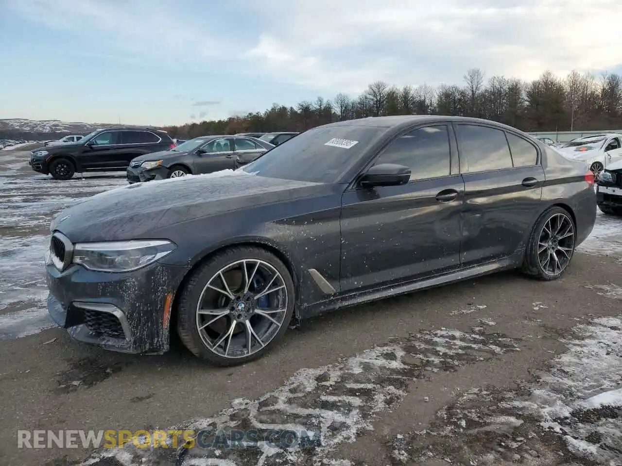 1 Photograph of a damaged car WBAJB9C50KB464405 BMW M5 2019