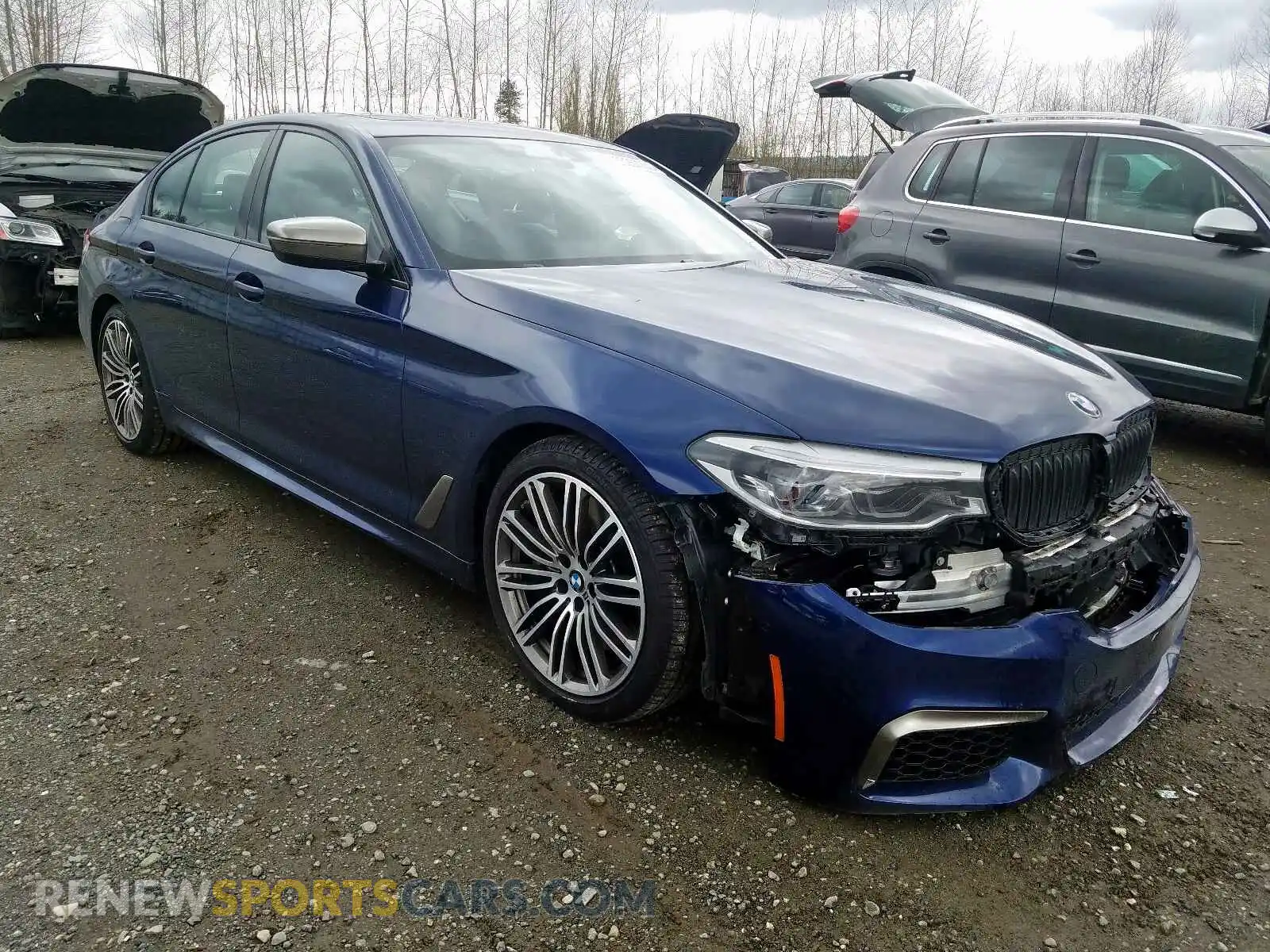 1 Photograph of a damaged car WBAJB9C50KB465182 BMW M5 2019
