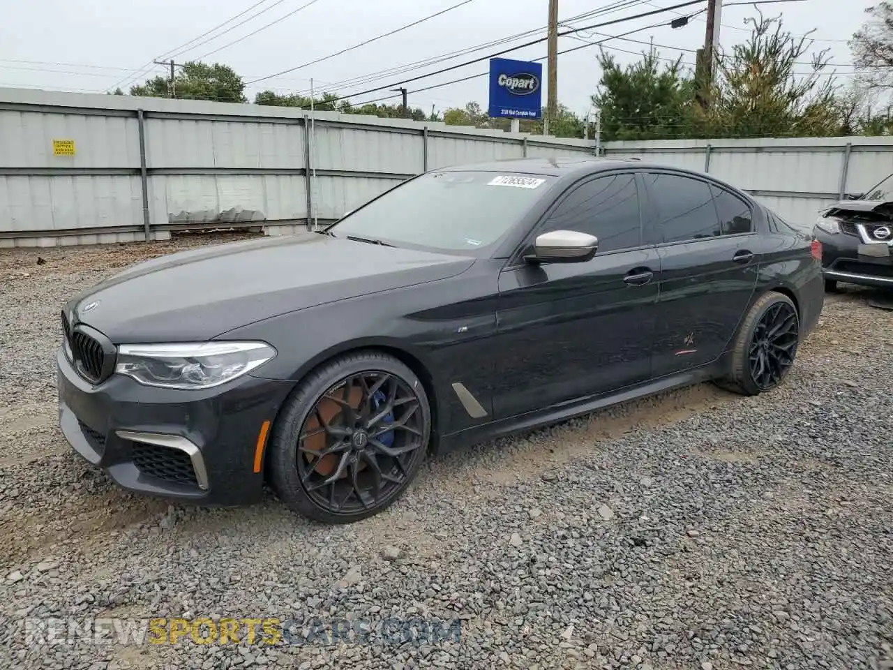 1 Photograph of a damaged car WBAJB9C52KB464342 BMW M5 2019