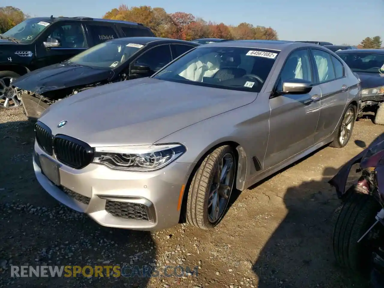 2 Photograph of a damaged car WBAJB9C52KB464647 BMW M5 2019