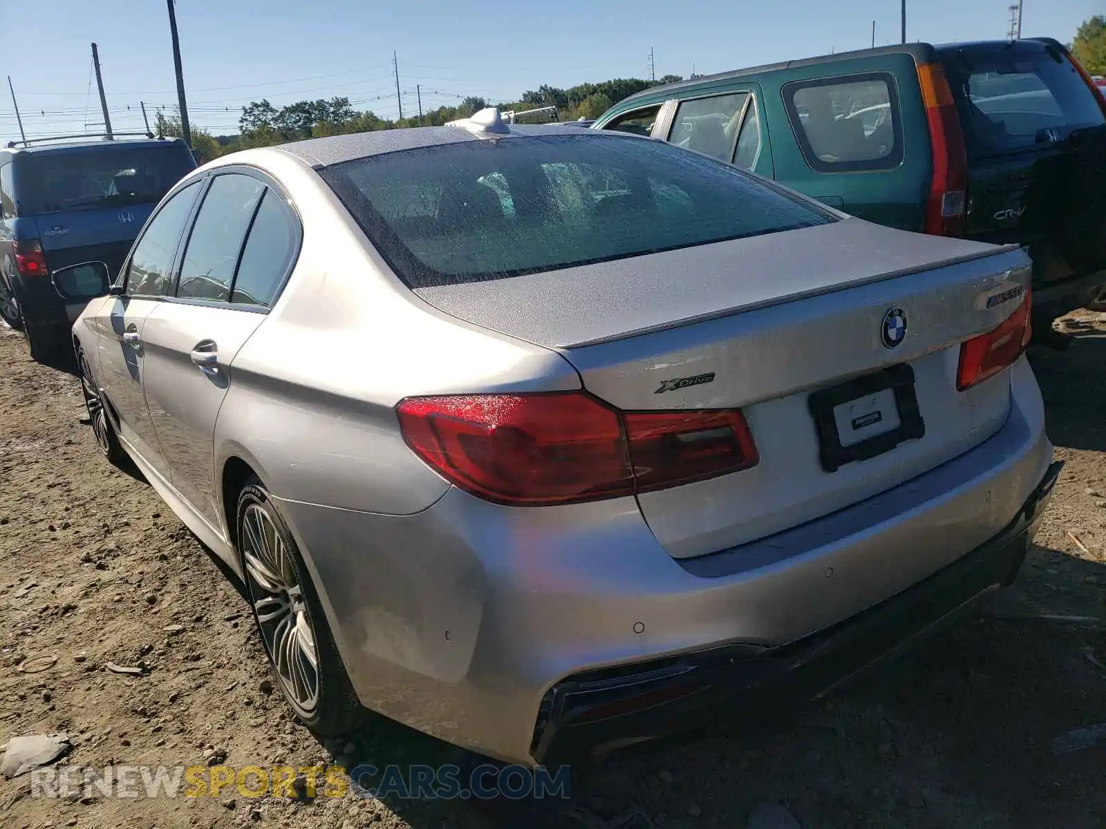 3 fotografías del automóvil dañado WBAJB9C53KB465080 BMW M5 2019