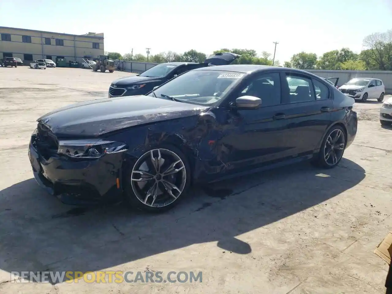 1 Photograph of a damaged car WBAJB9C56KB464277 BMW M5 2019