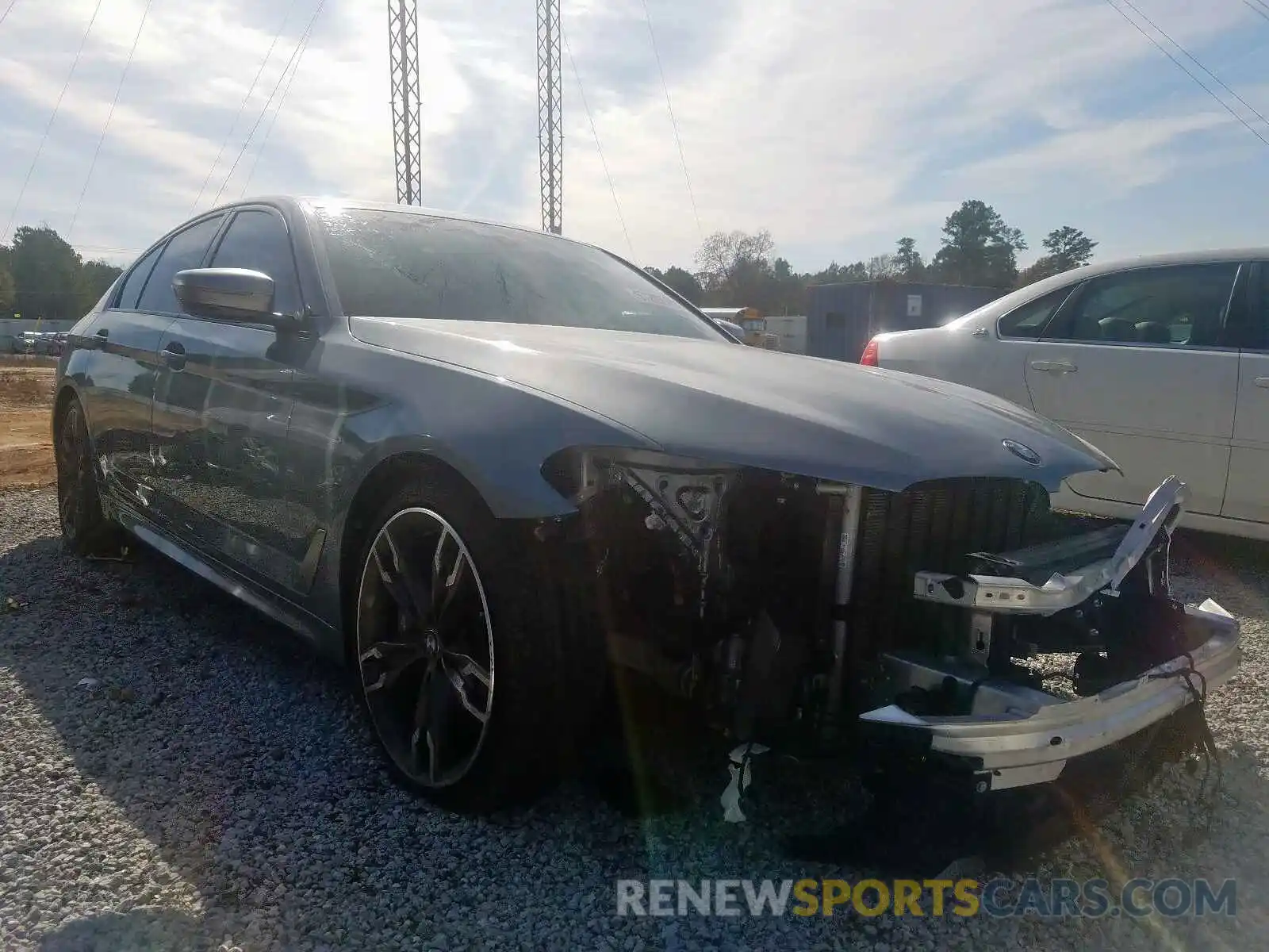 1 Photograph of a damaged car WBAJB9C59KB465035 BMW M5 2019