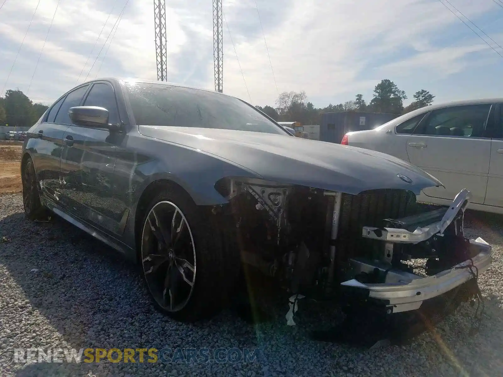 1 Photograph of a damaged car WBAJB9C59KB465035 BMW M5 2019
