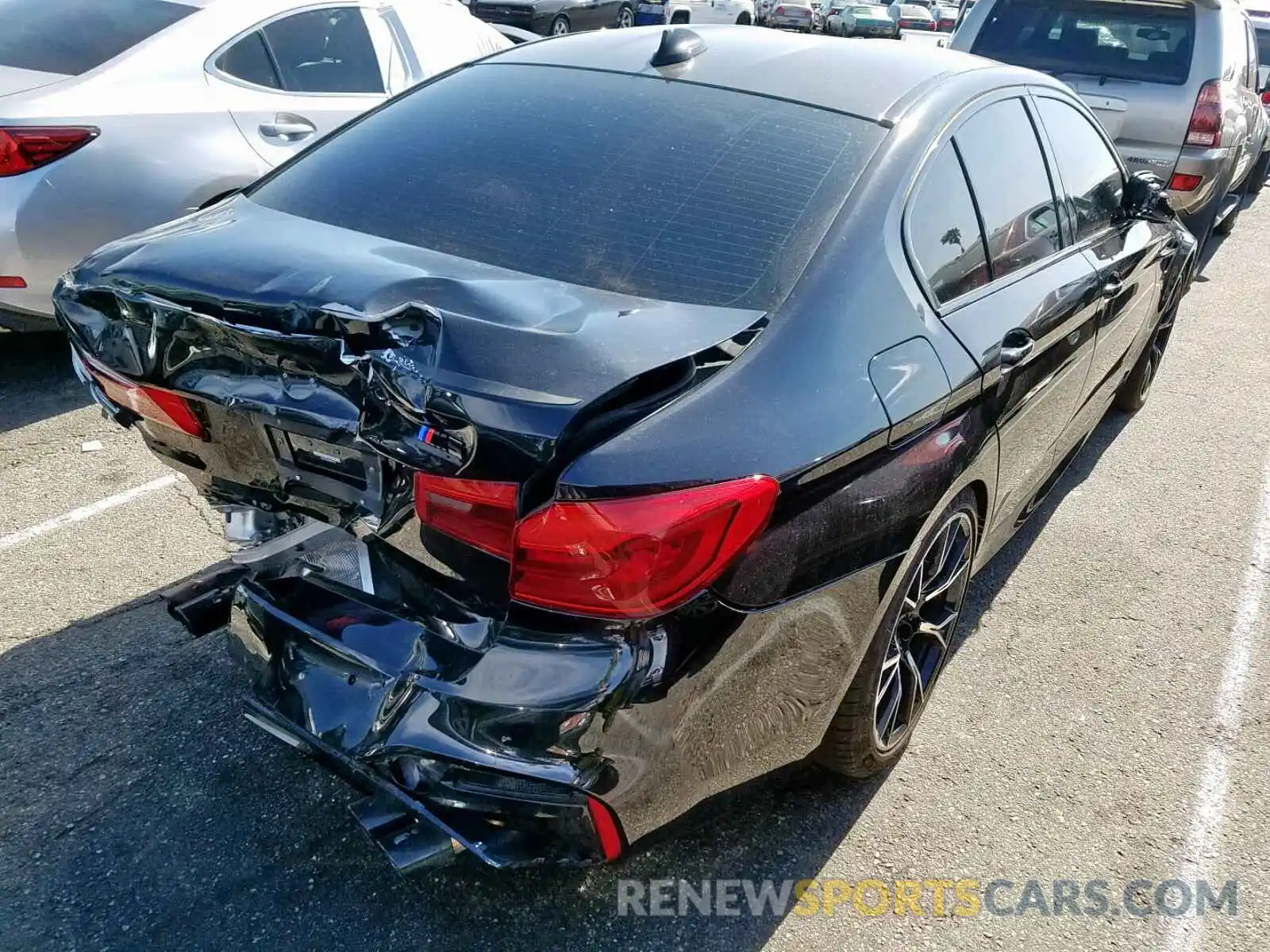 4 Photograph of a damaged car WBSJF0C50KB284725 BMW M5 2019