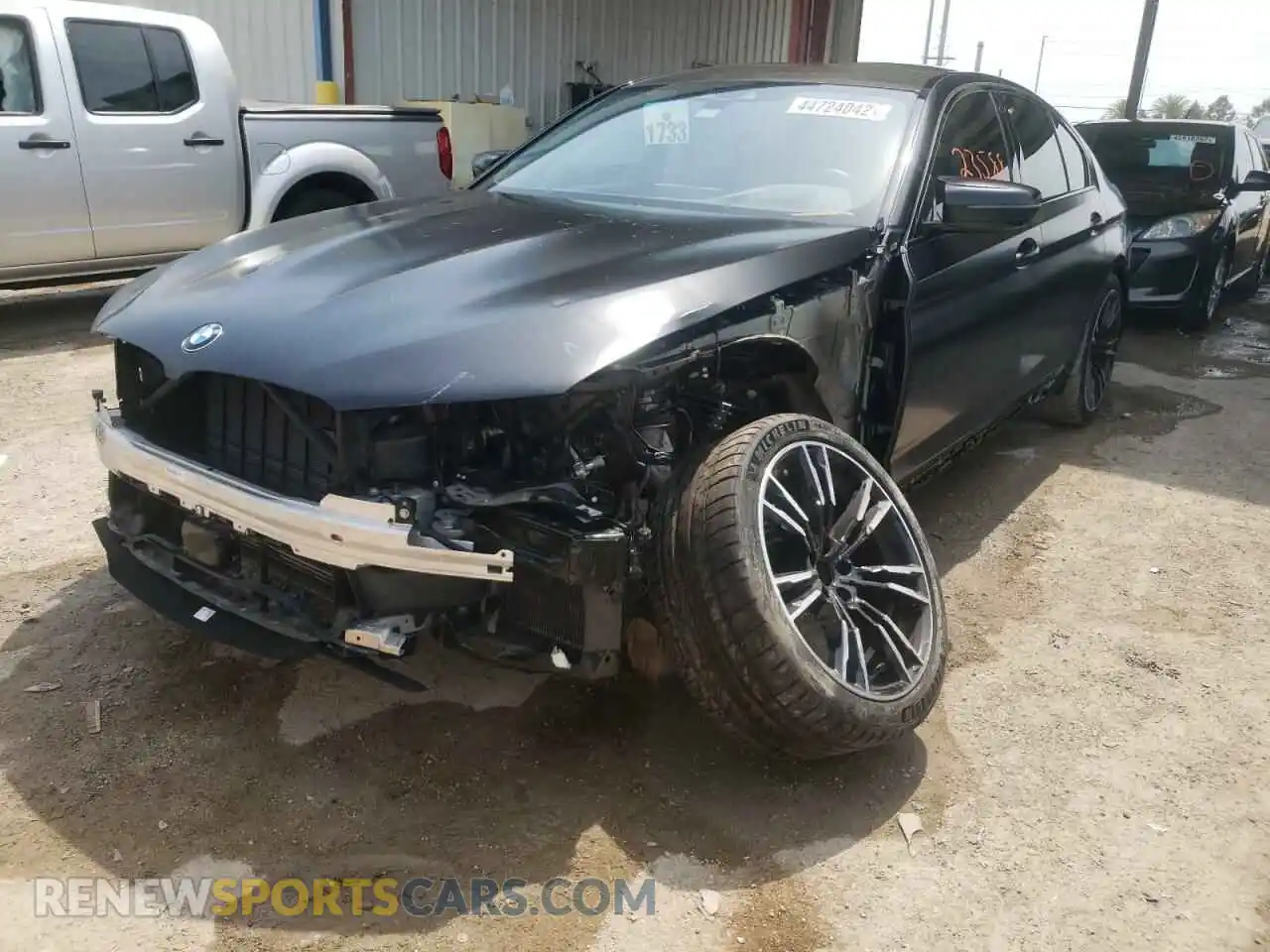 2 Photograph of a damaged car WBSJF0C50KB285163 BMW M5 2019