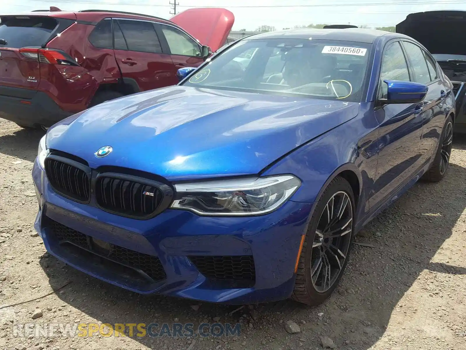 2 Photograph of a damaged car WBSJF0C50KB447647 BMW M5 2019