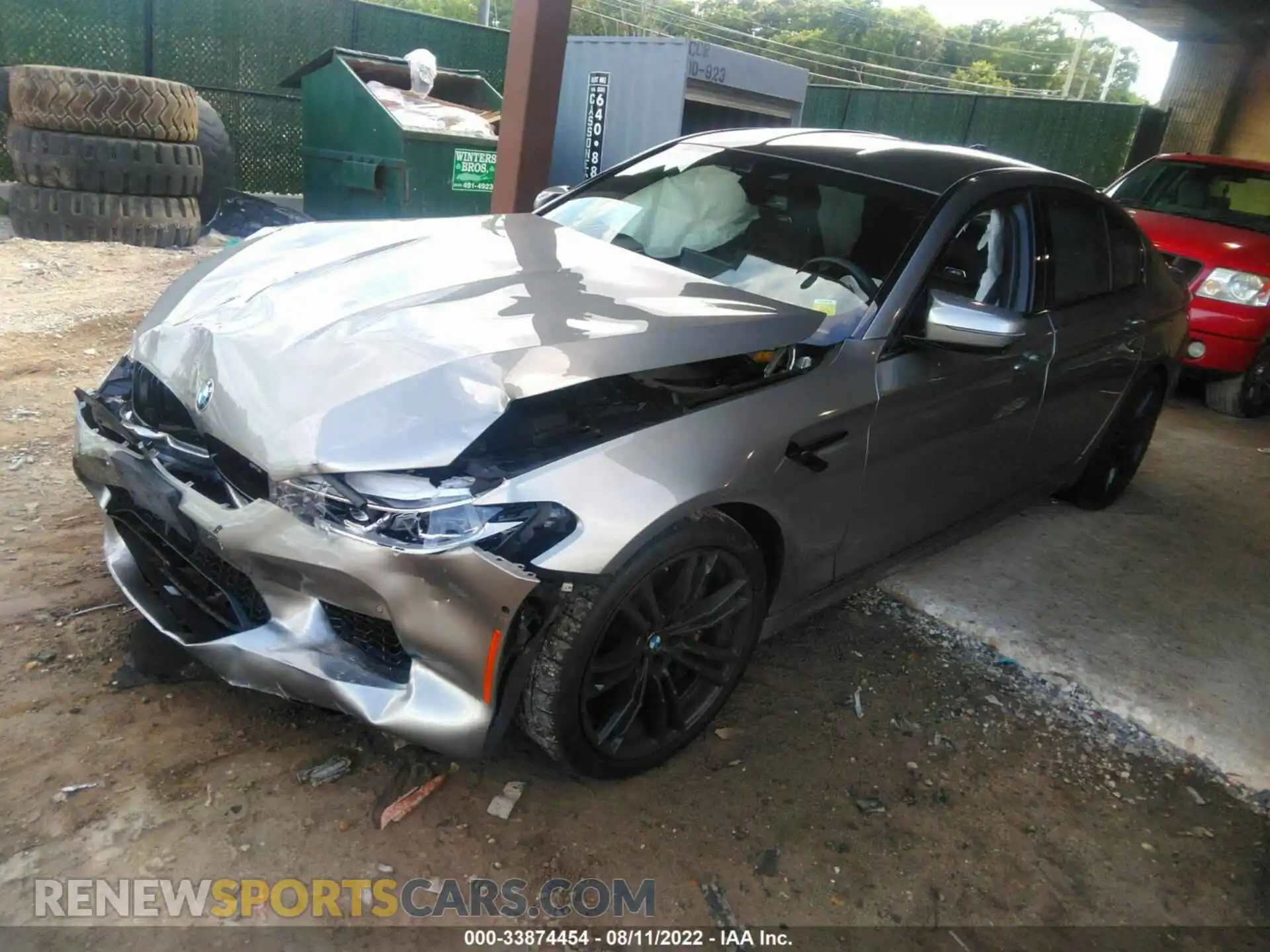 2 Photograph of a damaged car WBSJF0C51KB284913 BMW M5 2019