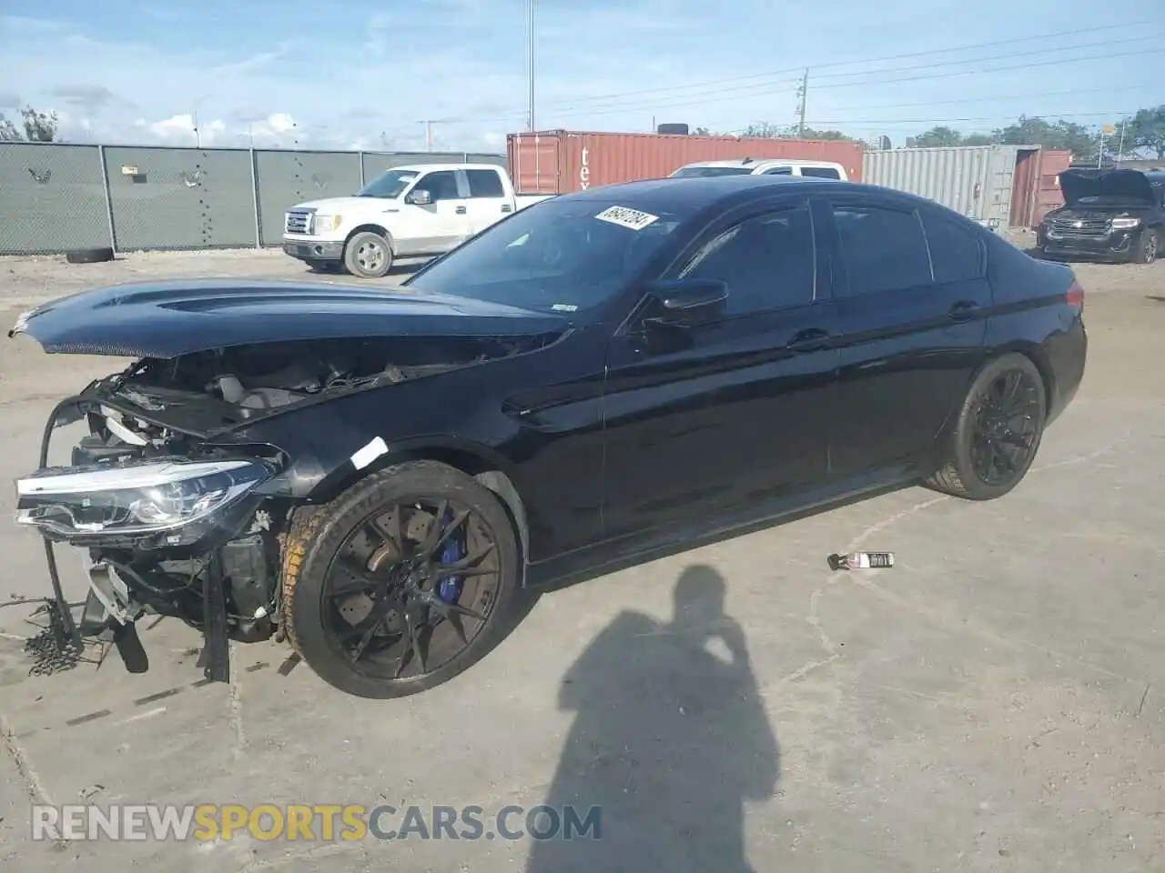 1 Photograph of a damaged car WBSJF0C51KB447768 BMW M5 2019