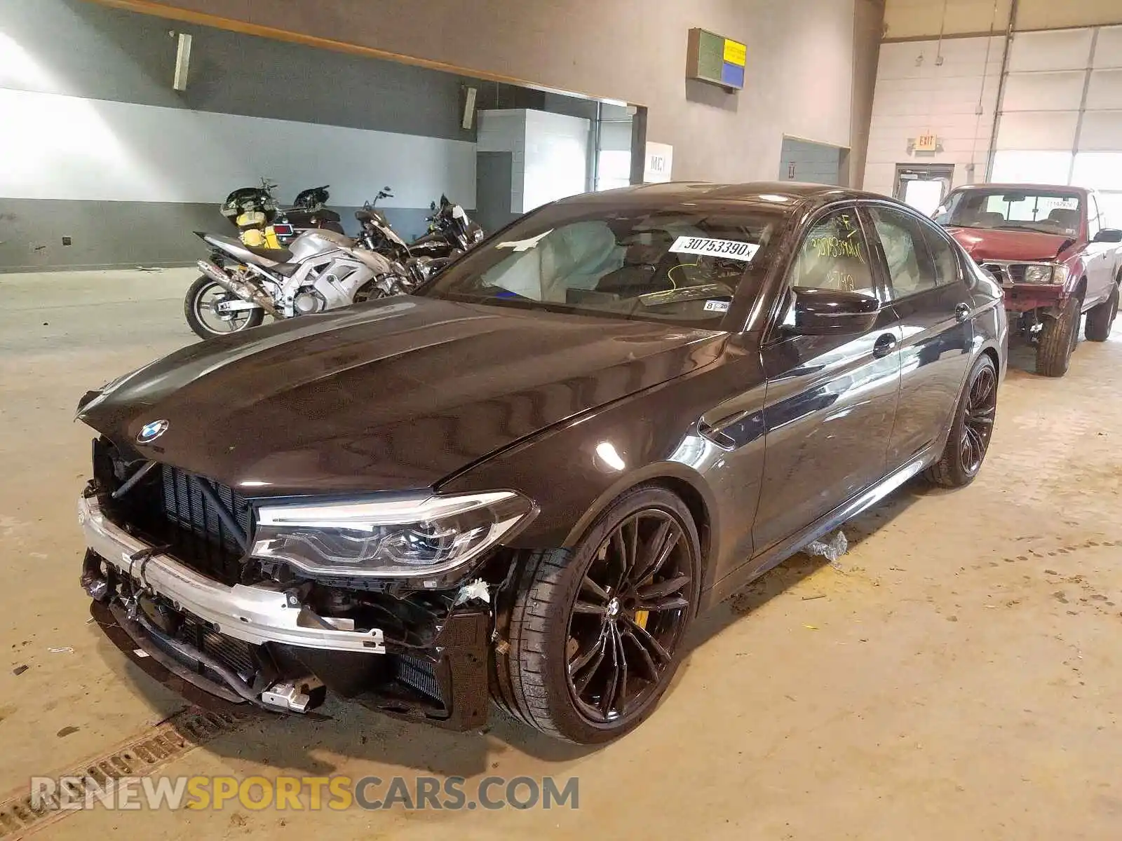 2 Photograph of a damaged car WBSJF0C51KB448287 BMW M5 2019