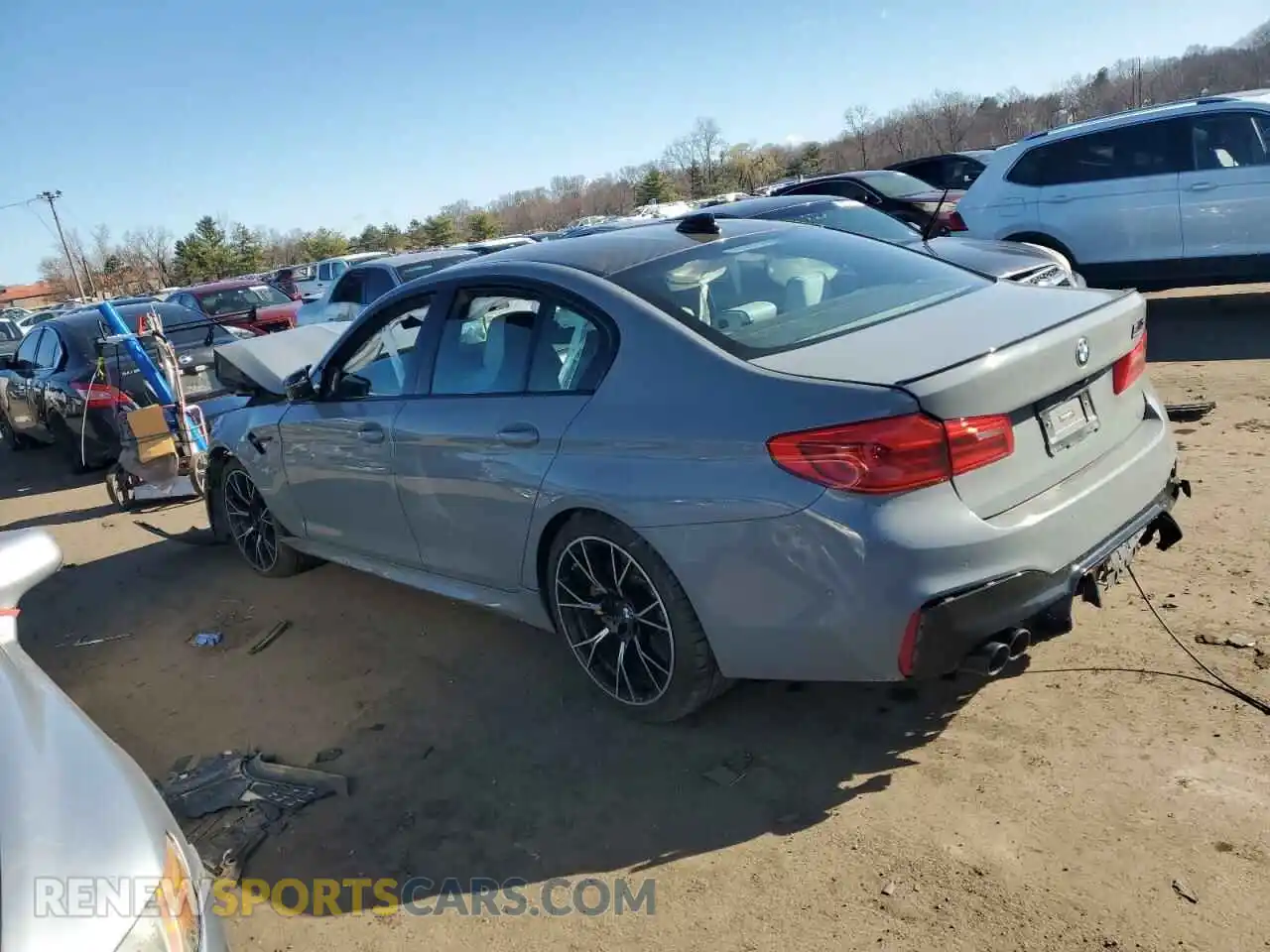 2 Photograph of a damaged car WBSJF0C51KB448712 BMW M5 2019