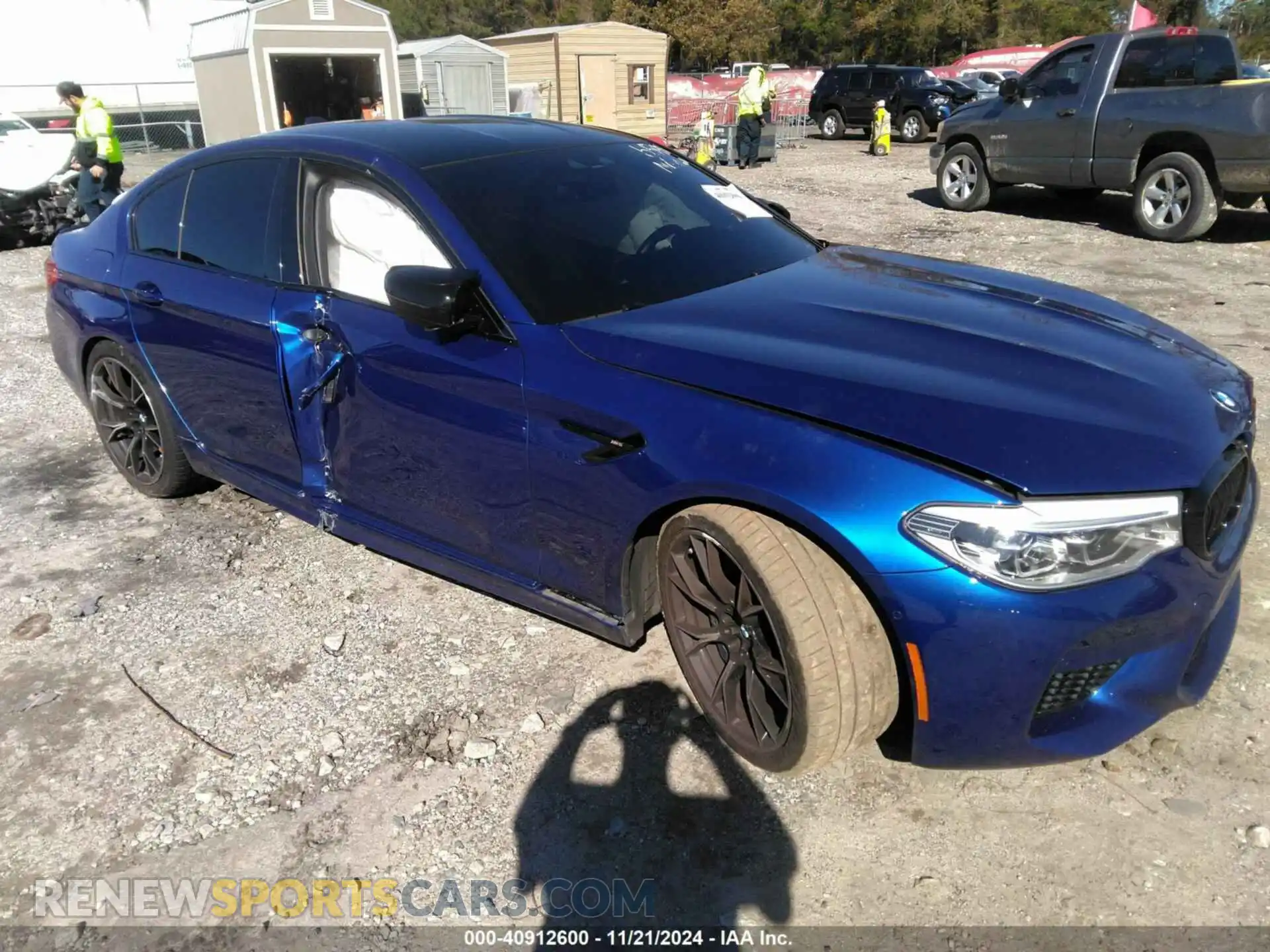 1 Photograph of a damaged car WBSJF0C52KB285598 BMW M5 2019