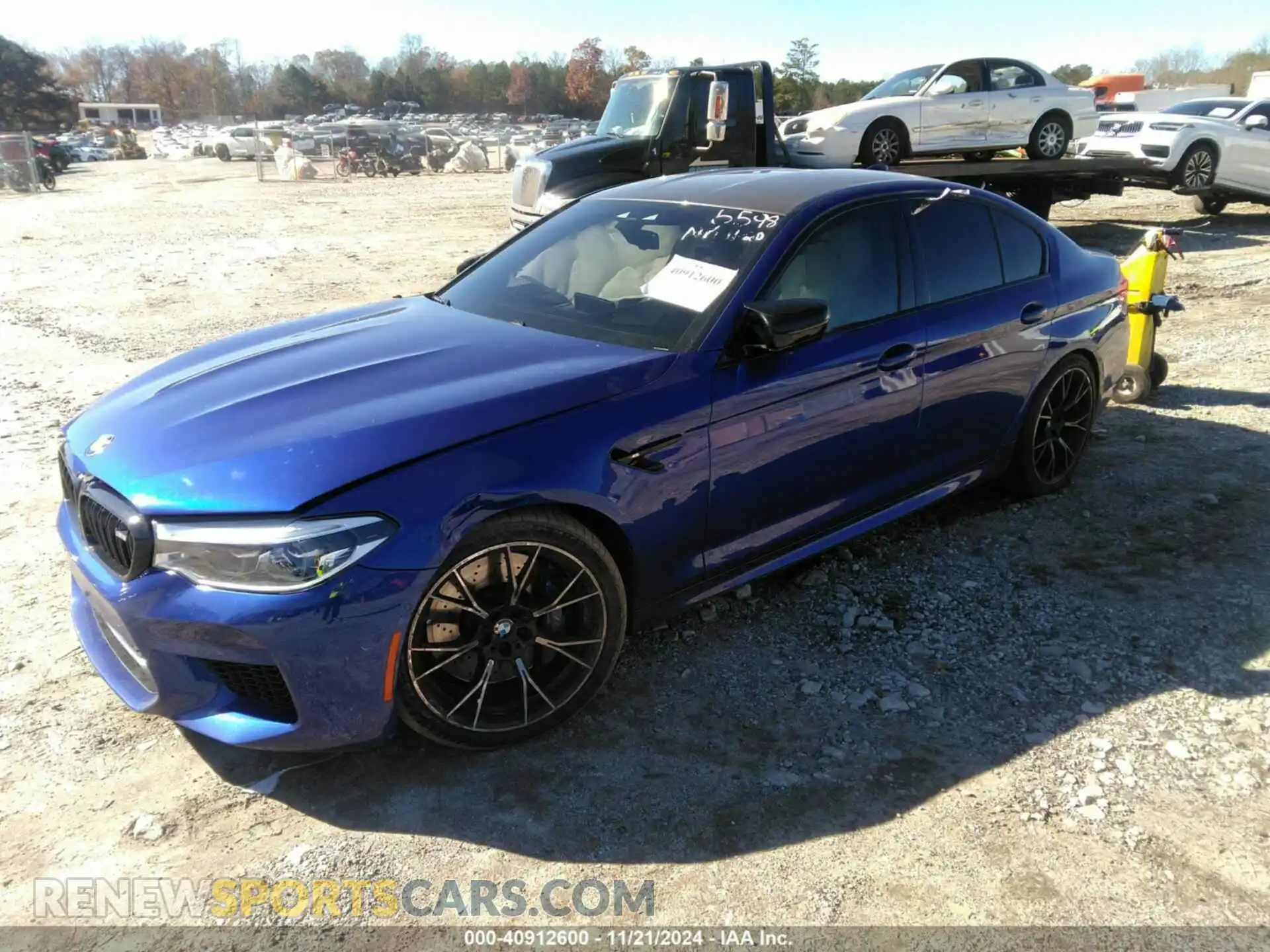 2 Photograph of a damaged car WBSJF0C52KB285598 BMW M5 2019