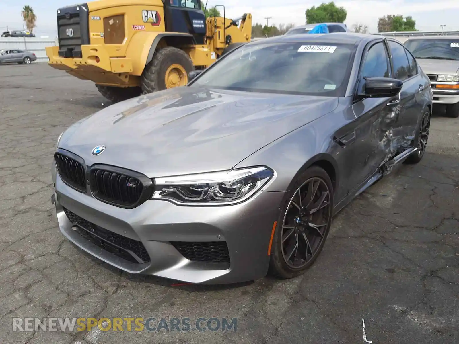 2 Photograph of a damaged car WBSJF0C52KB448072 BMW M5 2019