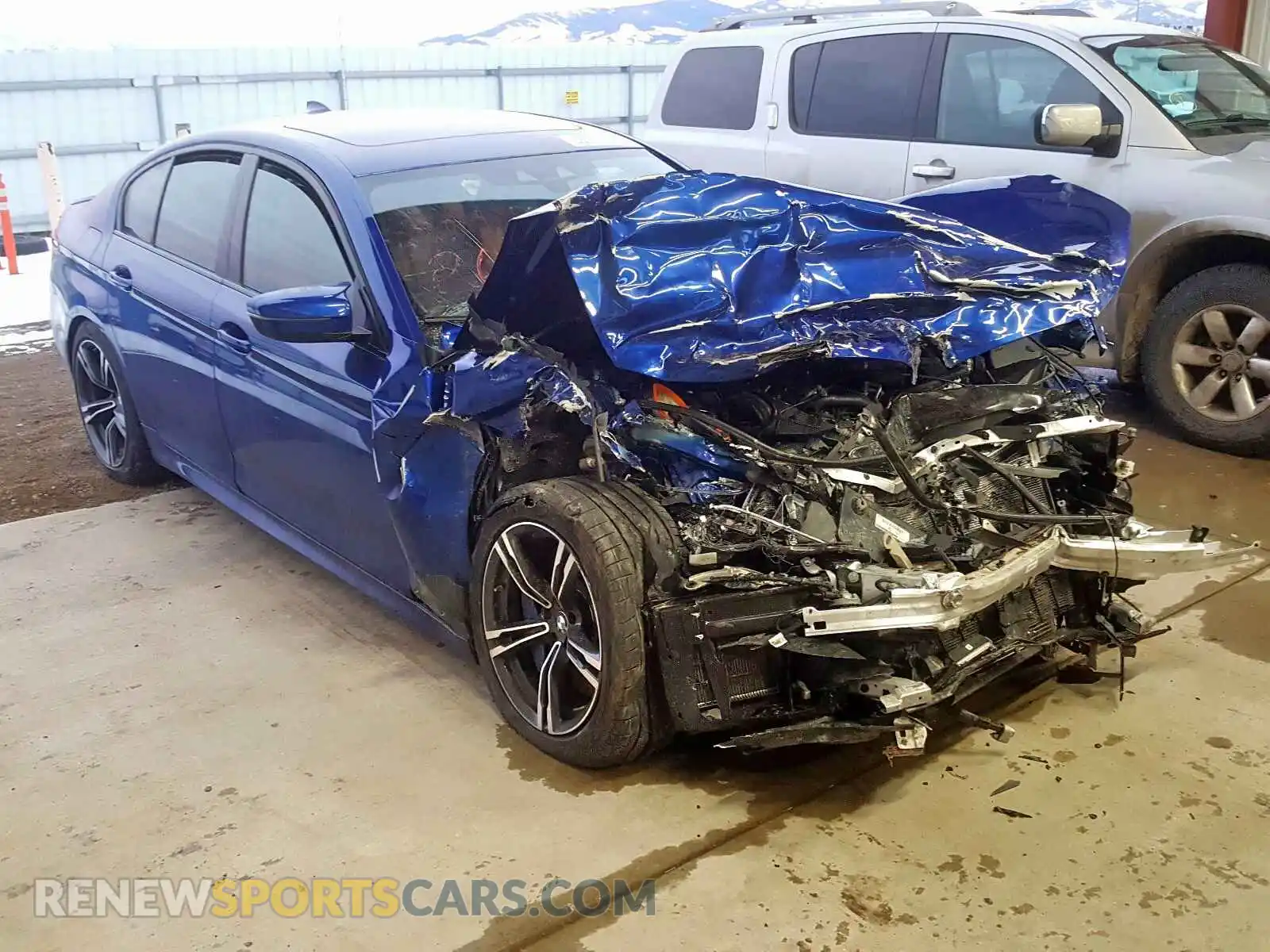 1 Photograph of a damaged car WBSJF0C52KB448220 BMW M5 2019