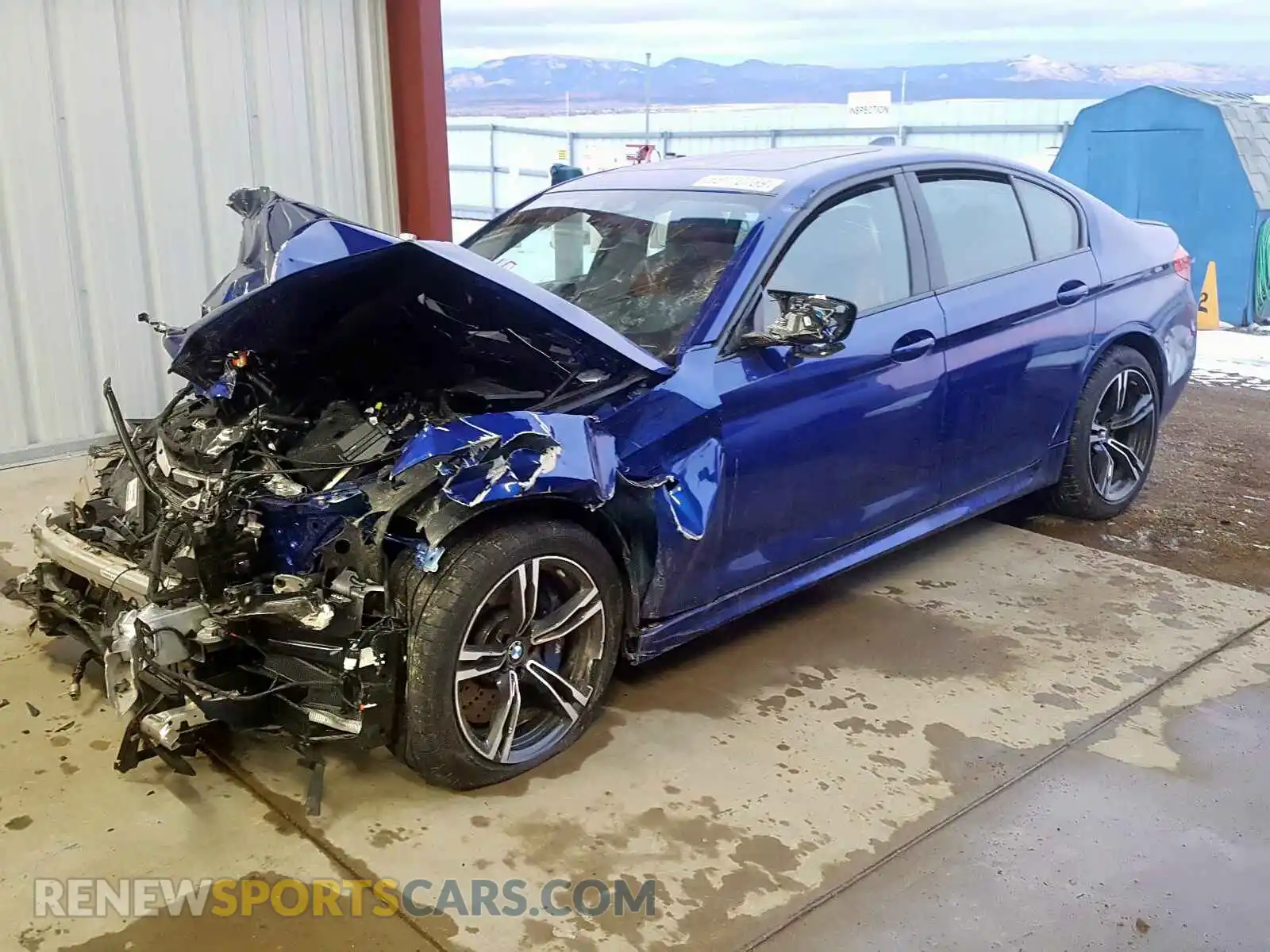 2 Photograph of a damaged car WBSJF0C52KB448220 BMW M5 2019