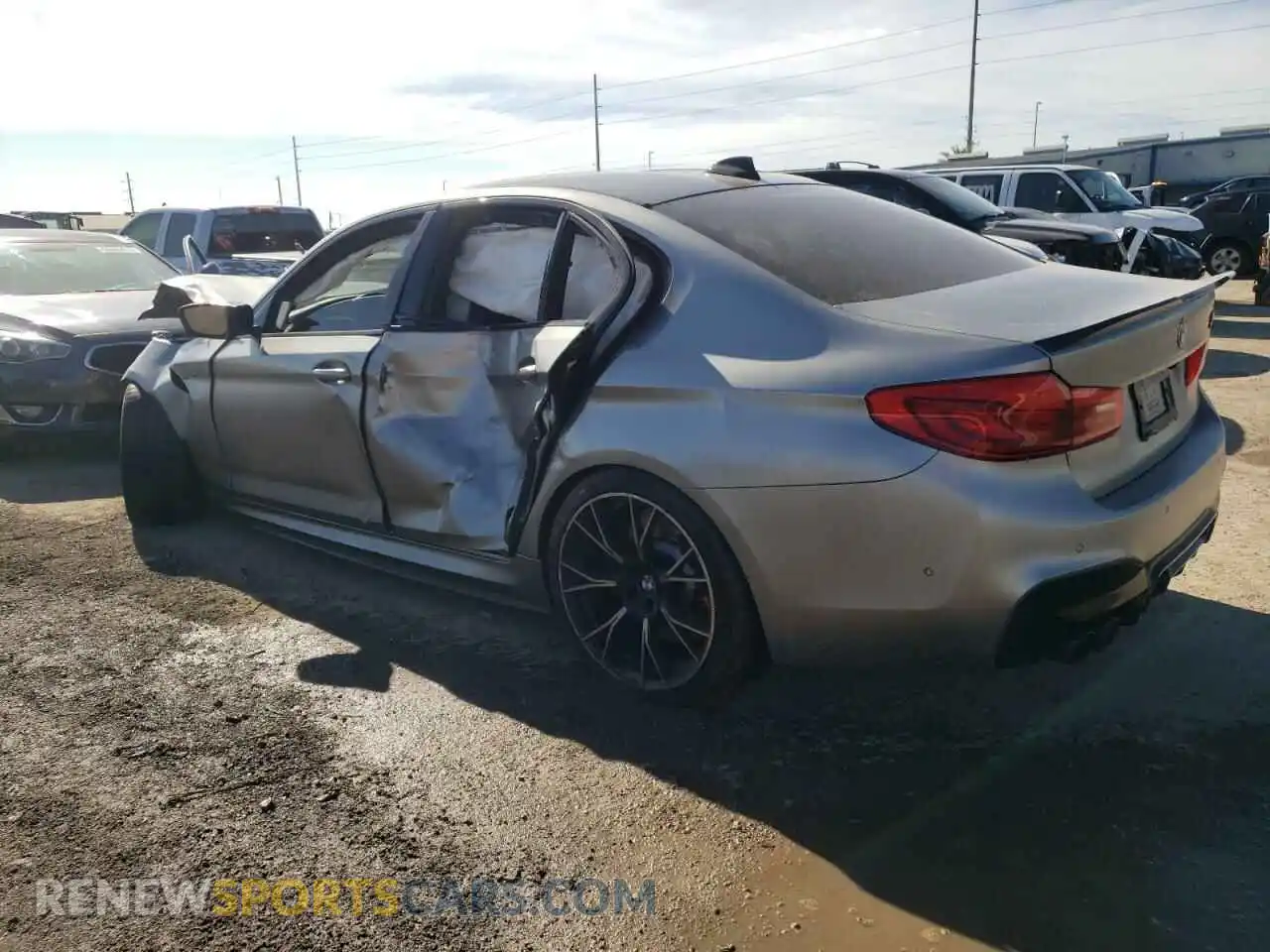 2 Photograph of a damaged car WBSJF0C53KB446881 BMW M5 2019