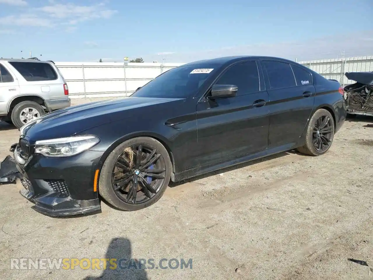 1 fotografías del automóvil dañado WBSJF0C53KB447108 BMW M5 2019