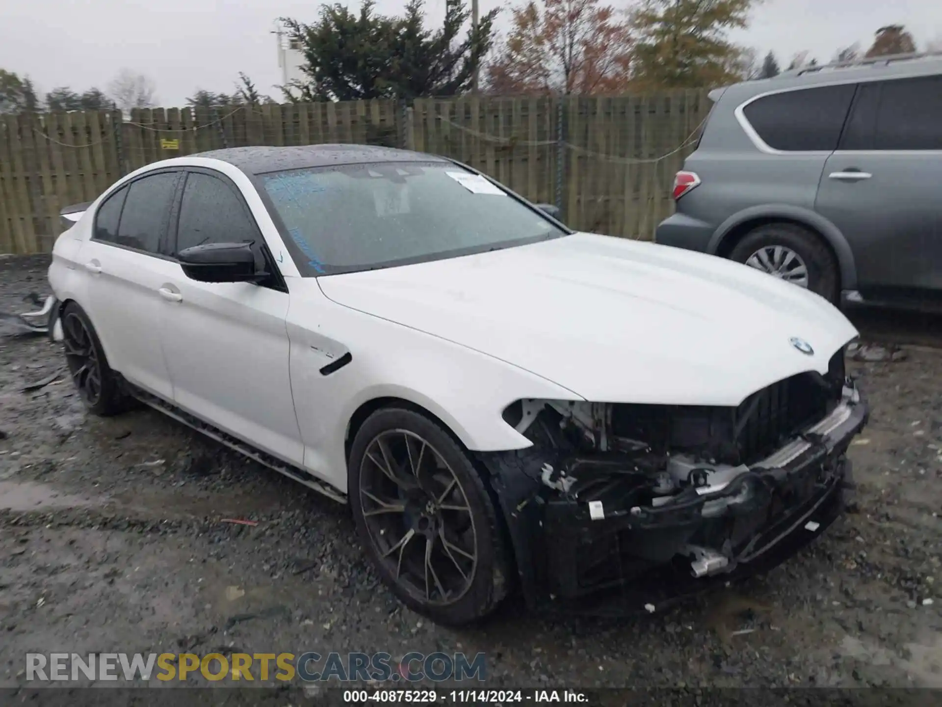 1 Photograph of a damaged car WBSJF0C53KB447416 BMW M5 2019