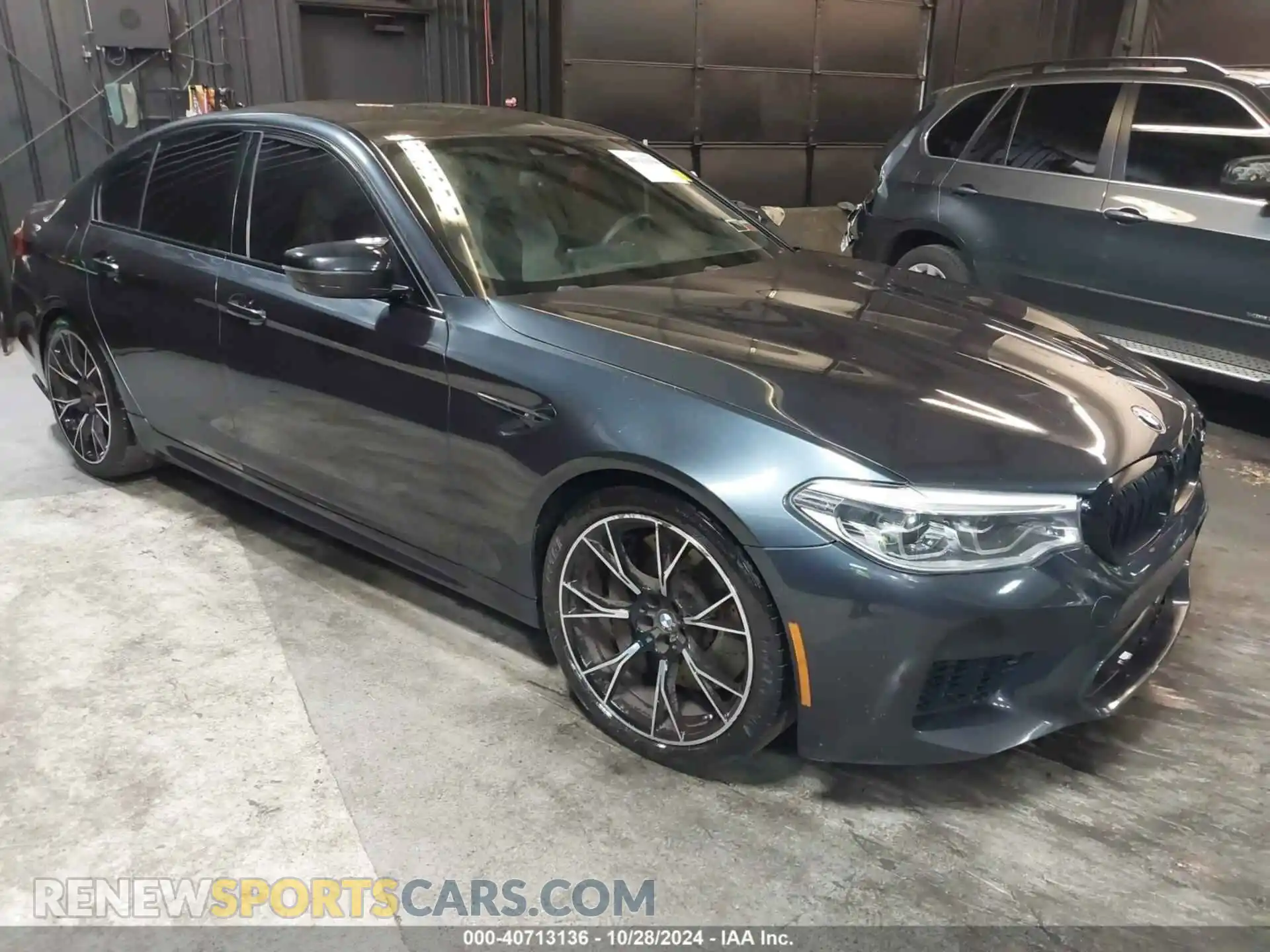 1 fotografías del automóvil dañado WBSJF0C53KB448601 BMW M5 2019