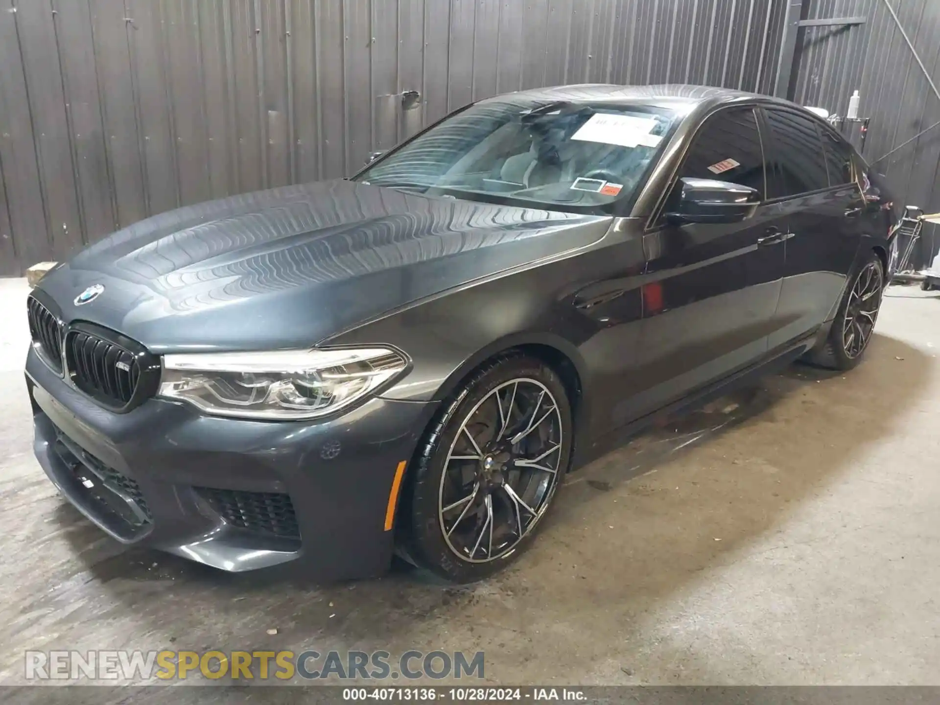 2 fotografías del automóvil dañado WBSJF0C53KB448601 BMW M5 2019