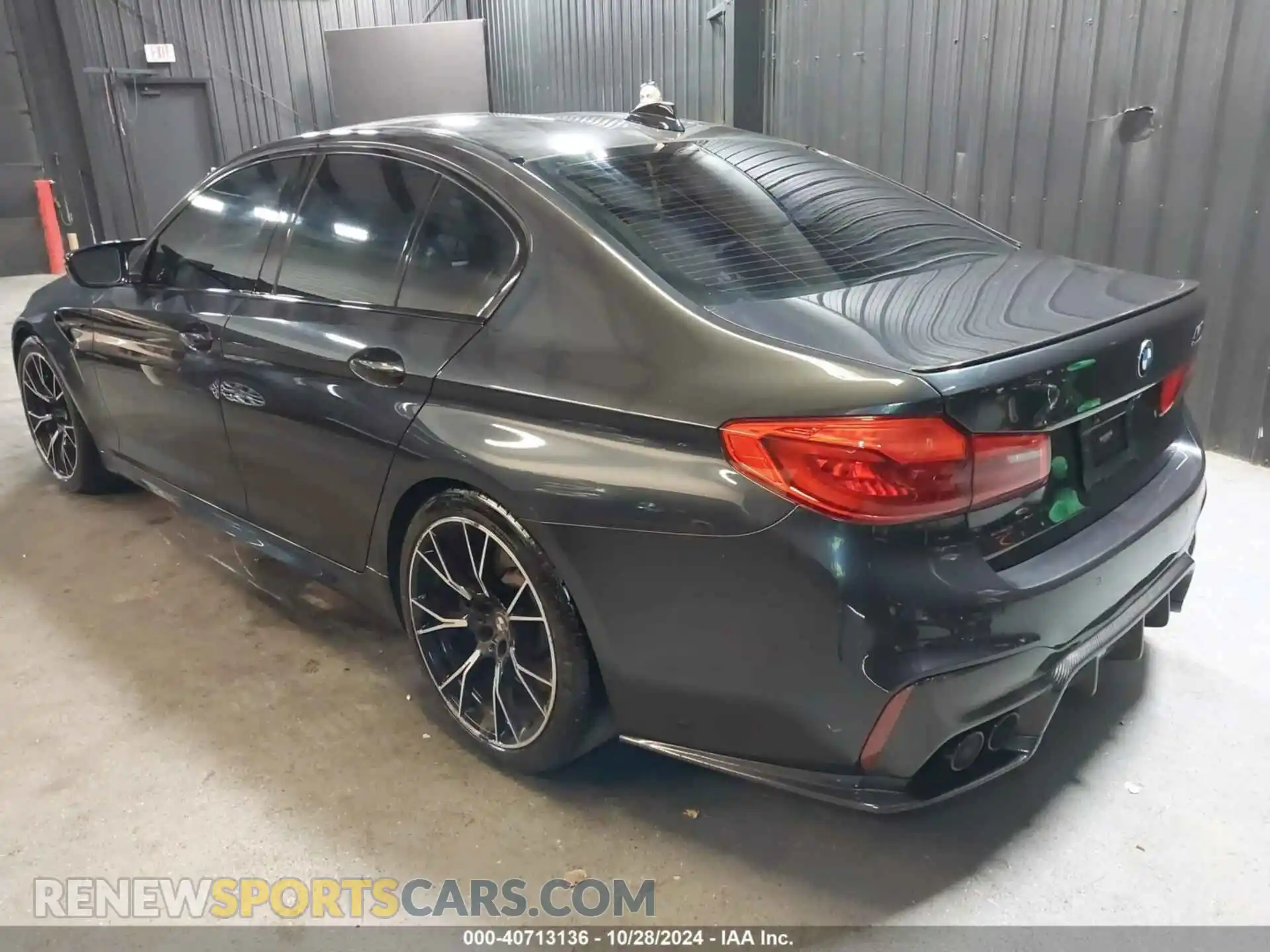 3 fotografías del automóvil dañado WBSJF0C53KB448601 BMW M5 2019