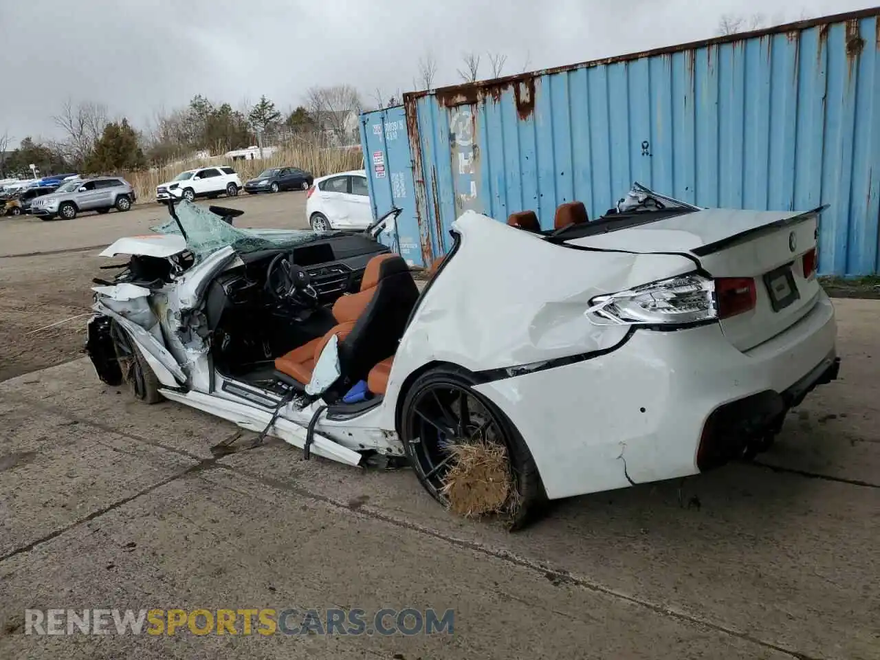 2 Photograph of a damaged car WBSJF0C54KB285733 BMW M5 2019