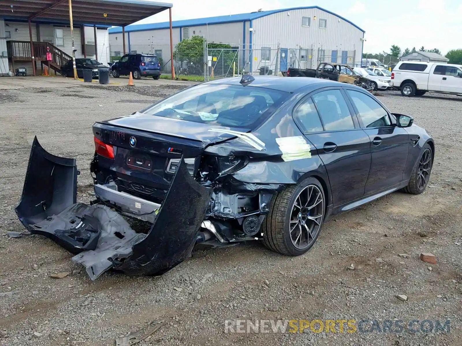 4 Photograph of a damaged car WBSJF0C54KB447537 BMW M5 2019