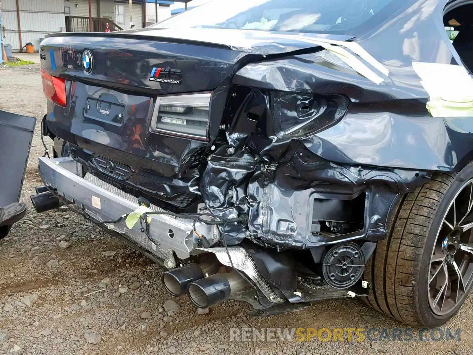 9 Photograph of a damaged car WBSJF0C54KB447537 BMW M5 2019