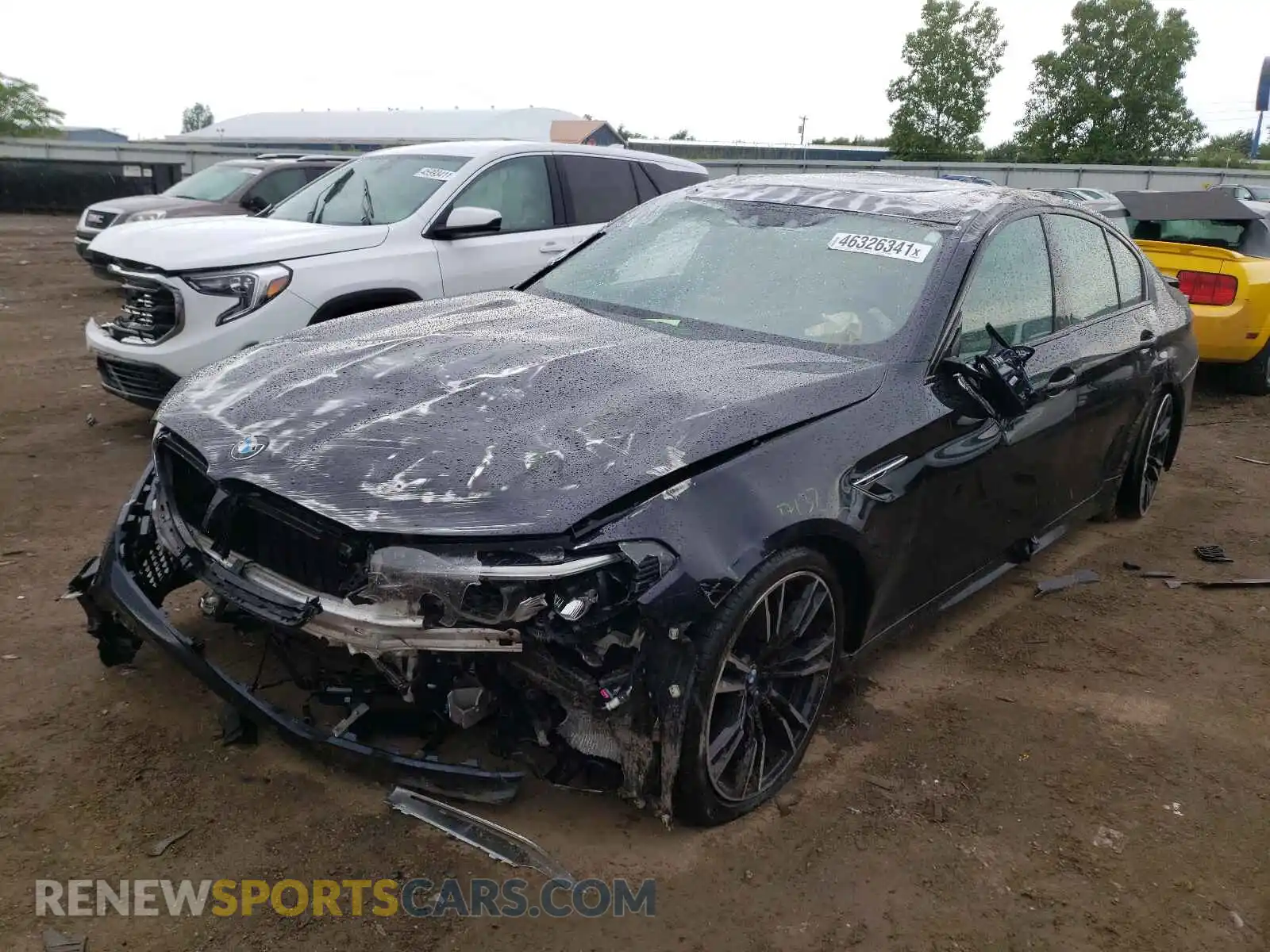 2 Photograph of a damaged car WBSJF0C54KB447652 BMW M5 2019