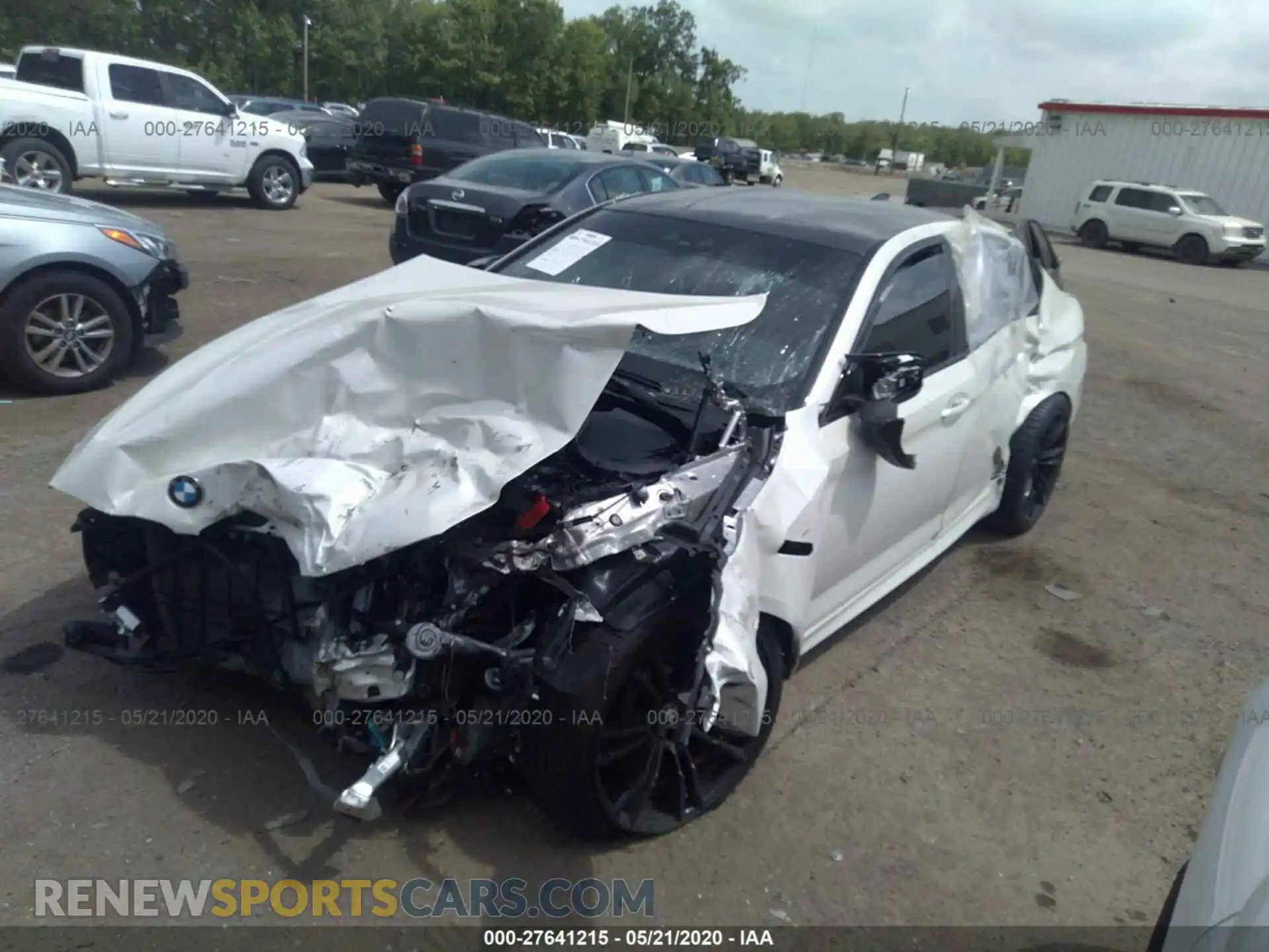 2 Photograph of a damaged car WBSJF0C55KB447496 BMW M5 2019