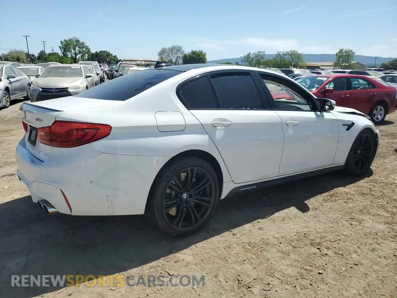 3 fotografías del automóvil dañado WBSJF0C56KB446714 BMW M5 2019