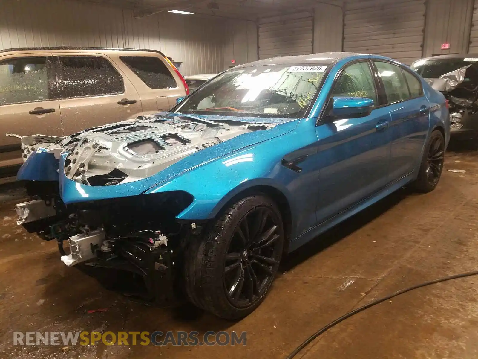 2 Photograph of a damaged car WBSJF0C56KB448141 BMW M5 2019