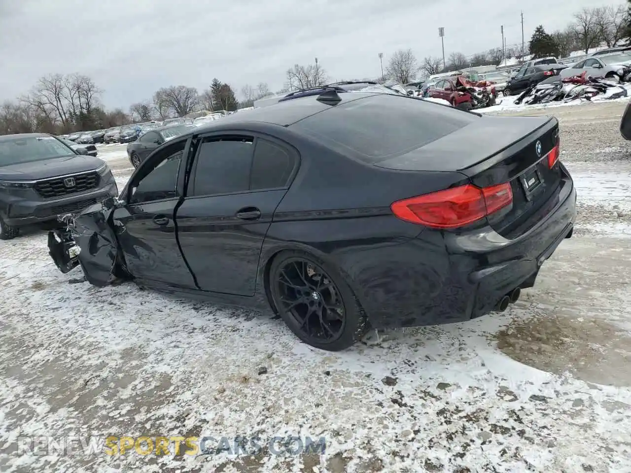 2 Photograph of a damaged car WBSJF0C57KB285886 BMW M5 2019