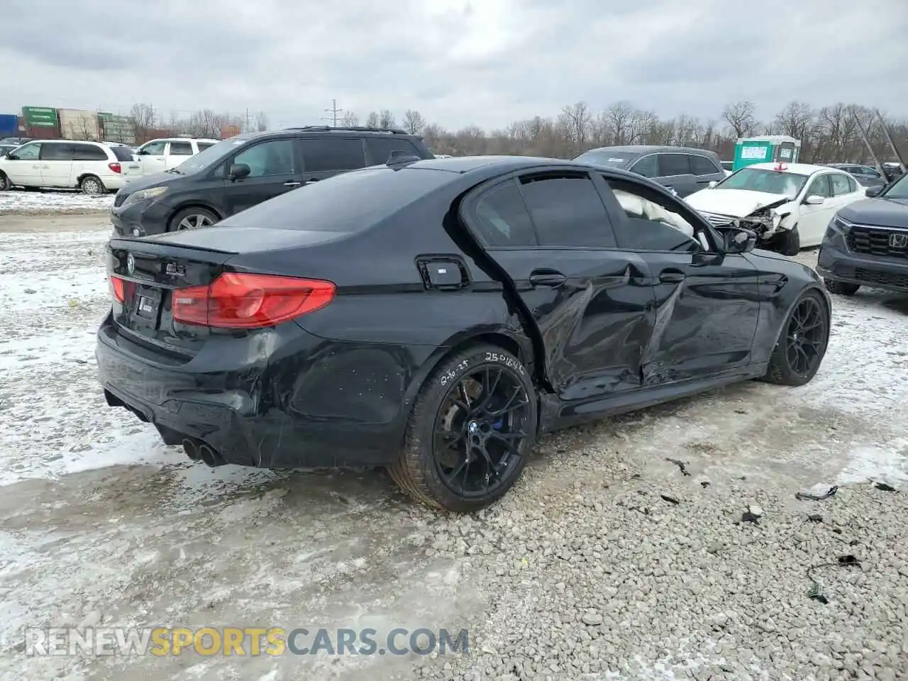 3 Photograph of a damaged car WBSJF0C57KB285886 BMW M5 2019