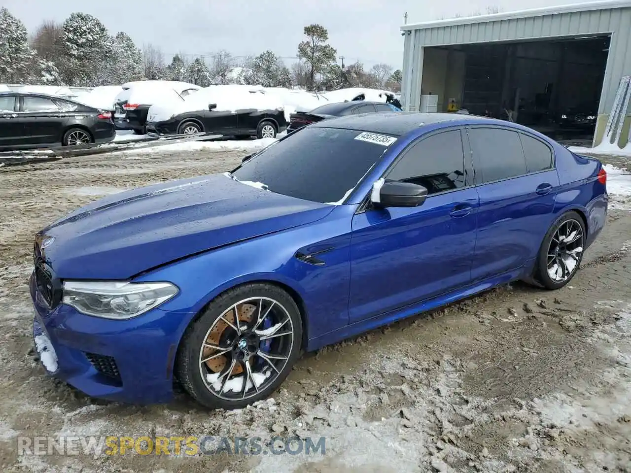 1 Photograph of a damaged car WBSJF0C57KB446785 BMW M5 2019