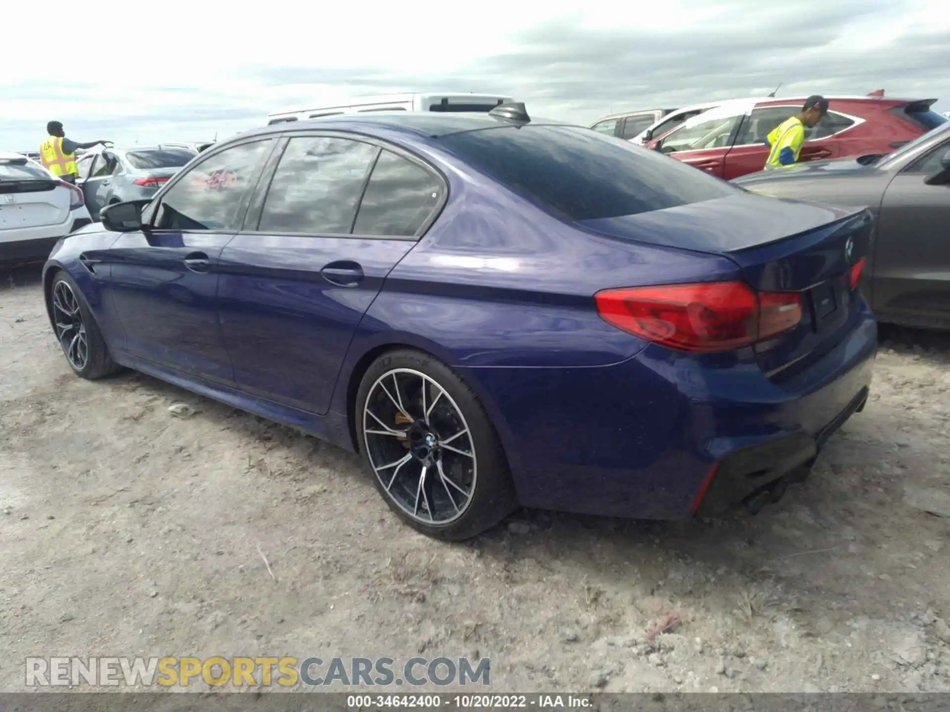 3 Photograph of a damaged car WBSJF0C57KB448682 BMW M5 2019