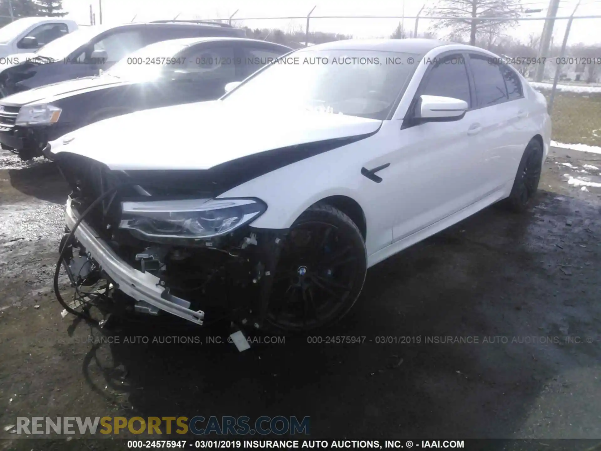 2 Photograph of a damaged car WBSJF0C59KB284349 BMW M5 2019