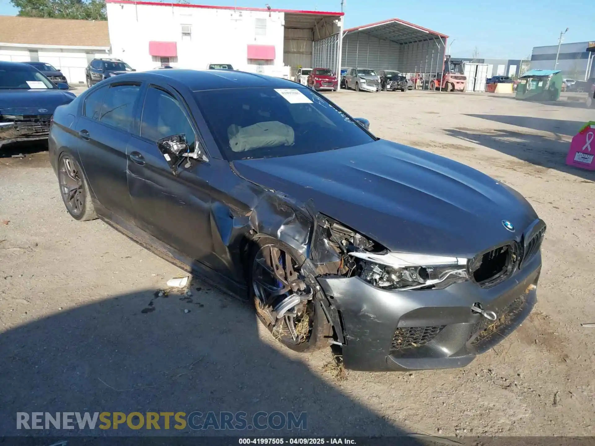 1 Photograph of a damaged car WBSJF0C59KB447419 BMW M5 2019