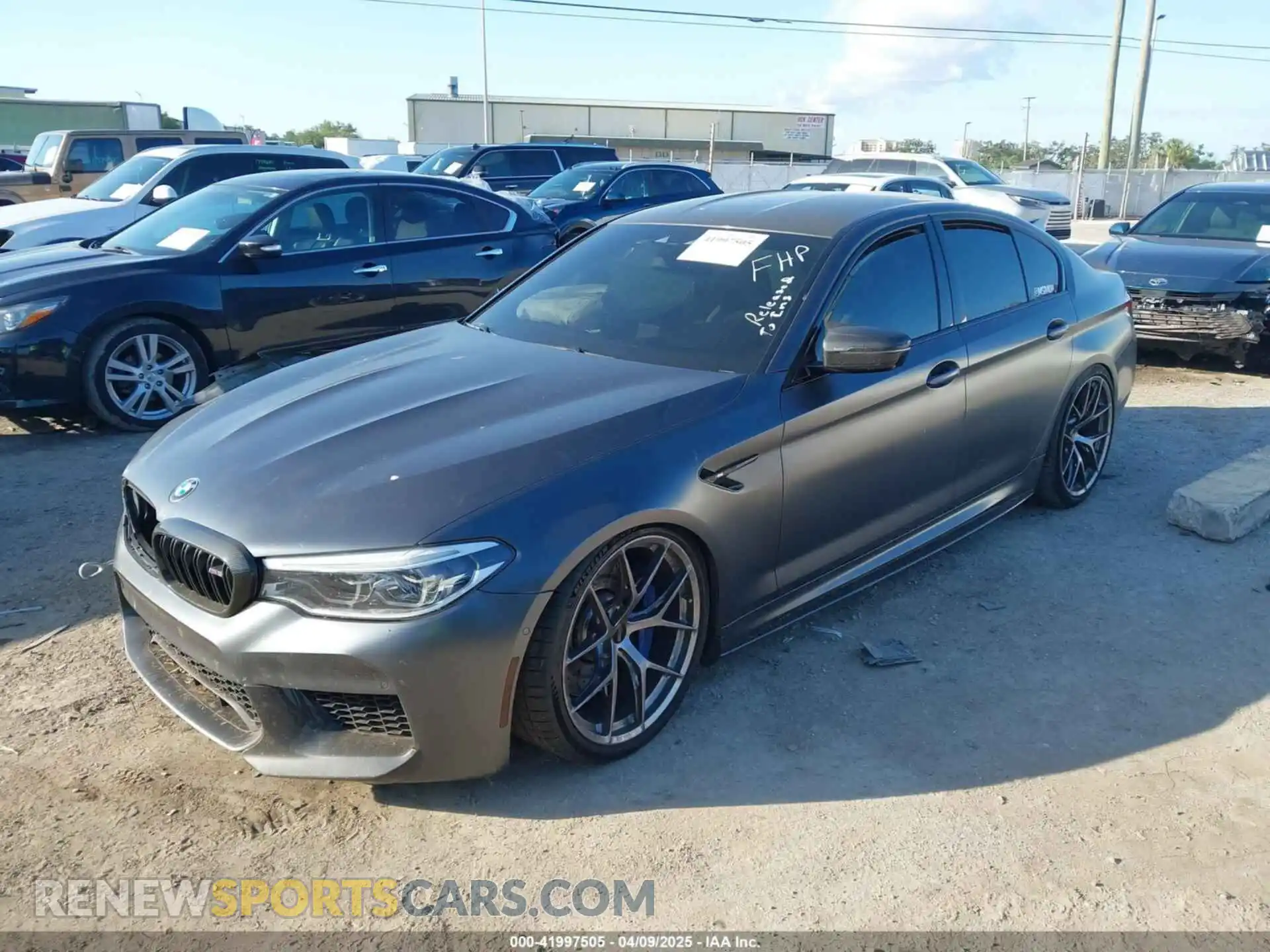 2 Photograph of a damaged car WBSJF0C59KB447419 BMW M5 2019